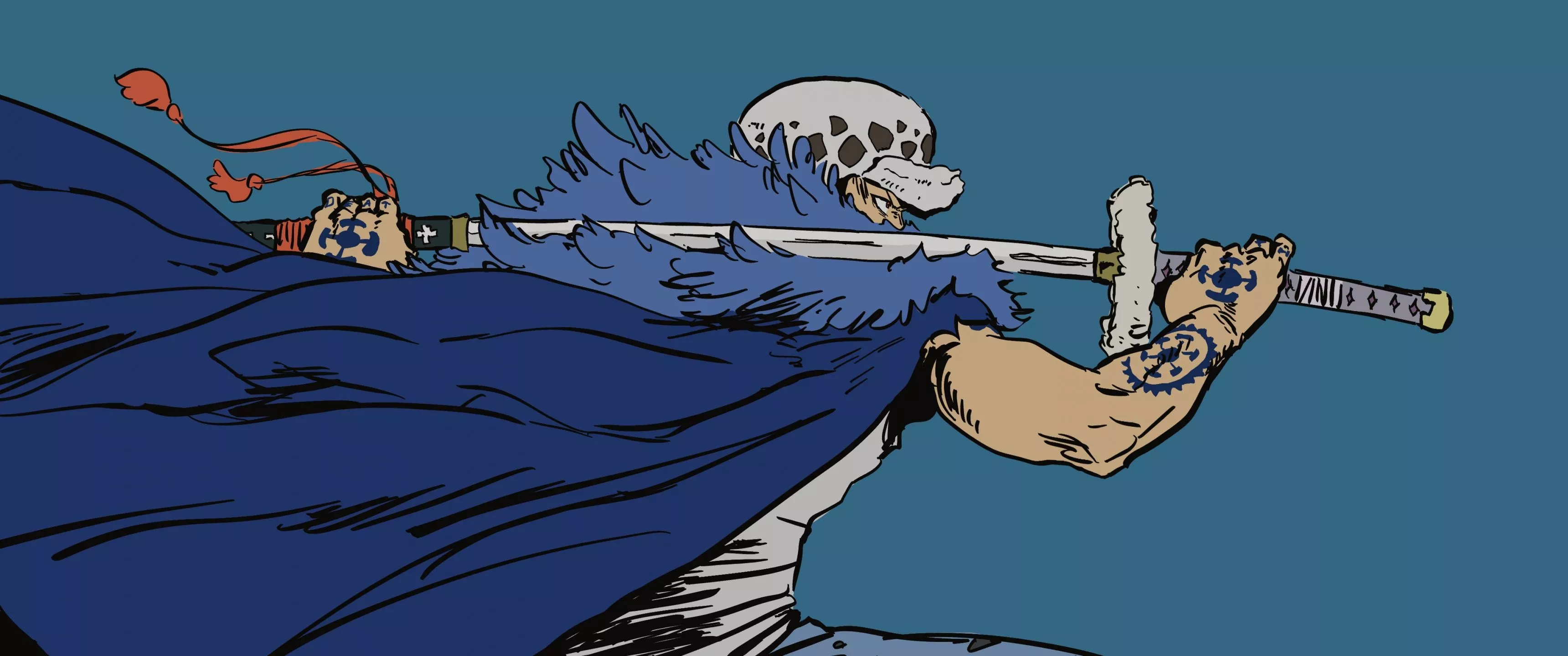 Trafalgar Law Wallpaper 4K, One Piece