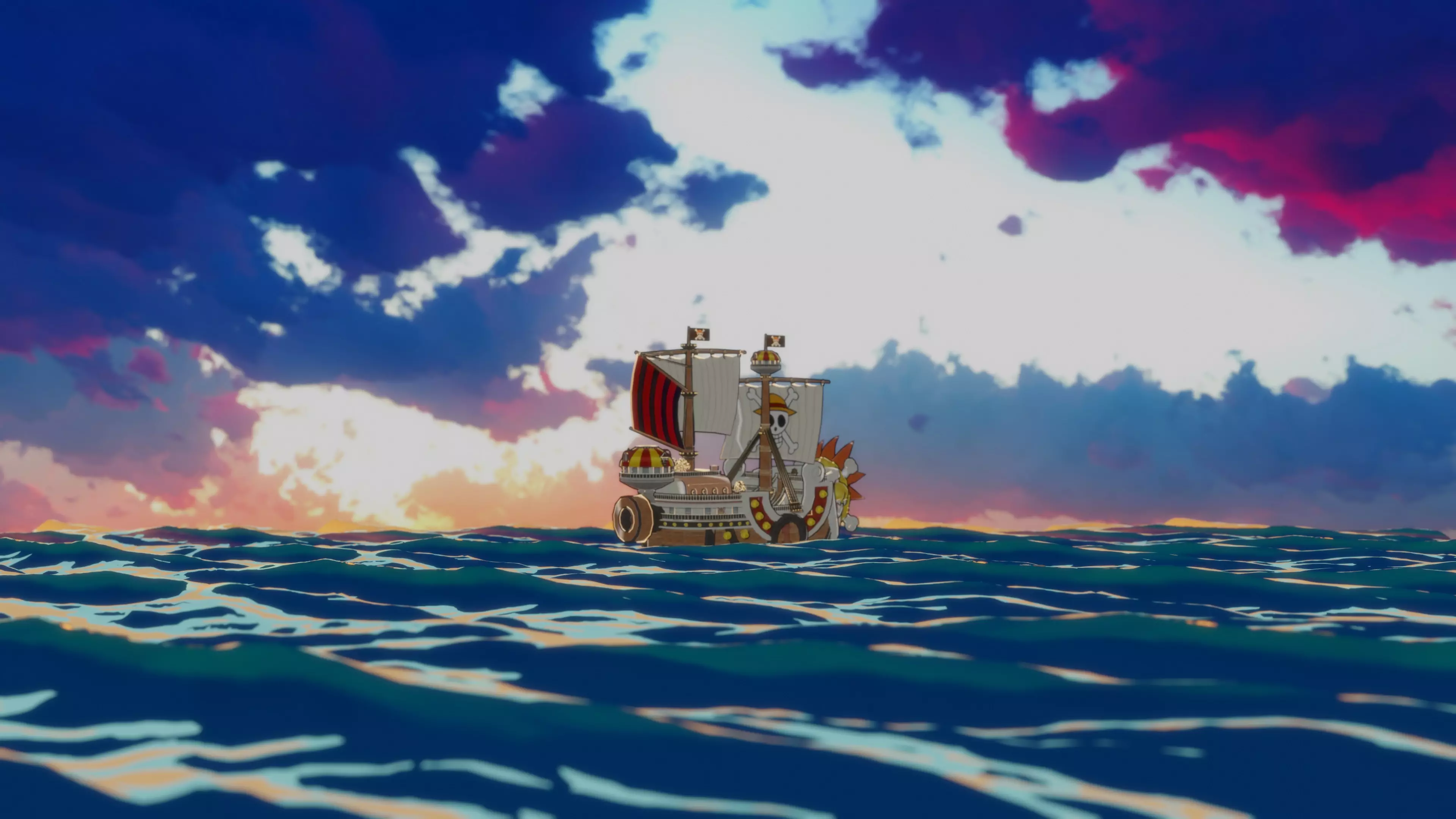 Live wallpaper One Piece Thousand Sunny