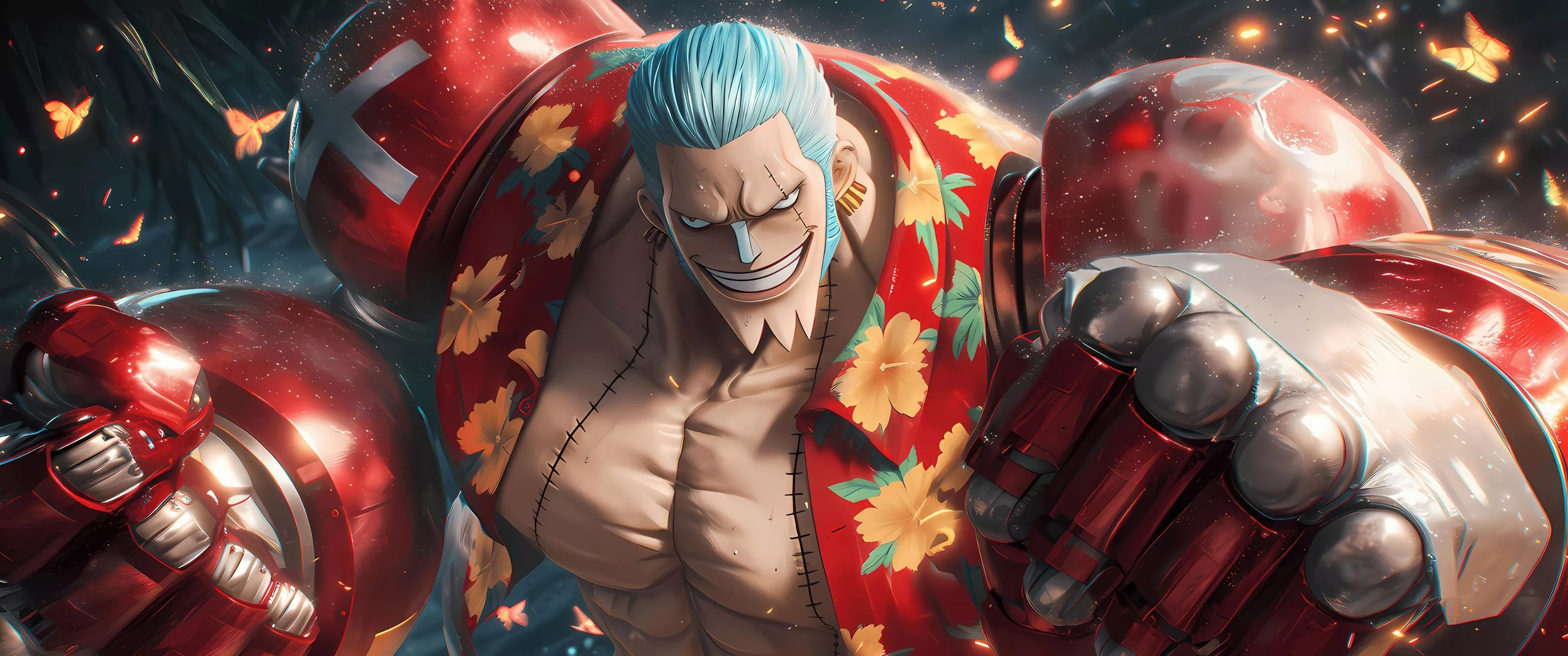 Franky Wallpaper 4K, One Piece, 5K