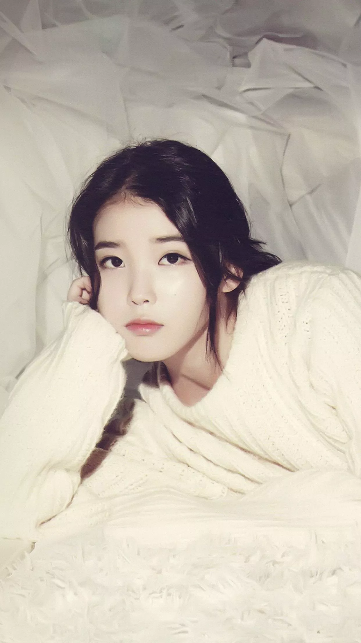 Iu Kpop Girl Cute Wallpaper
