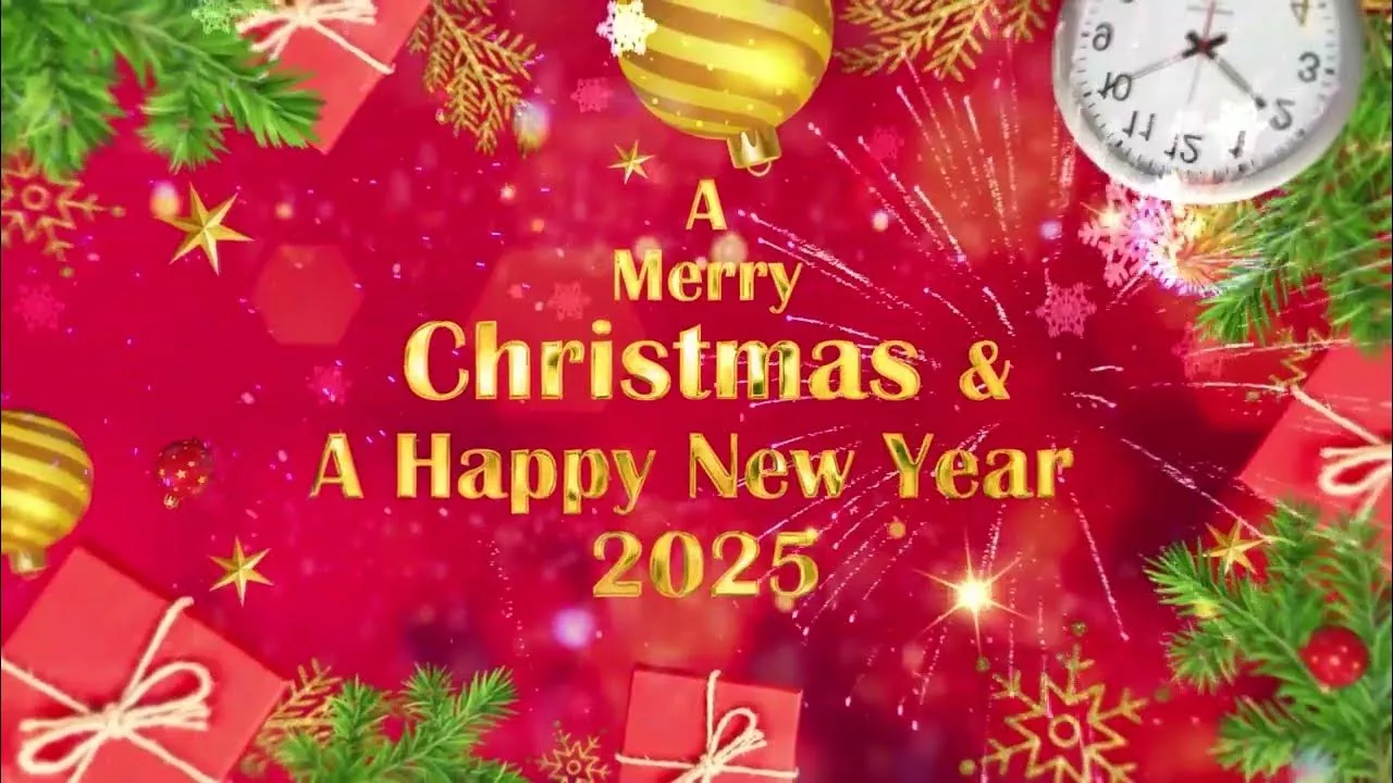 2025 Merry Christmas & Happy New Year