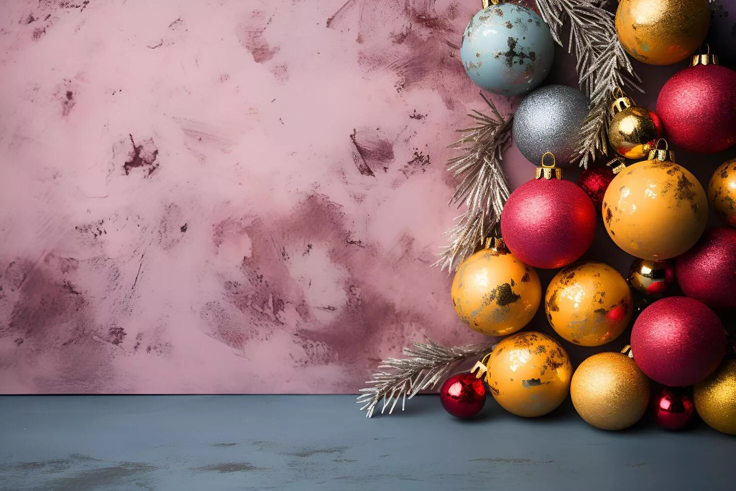 Pink Christmas background 29563140