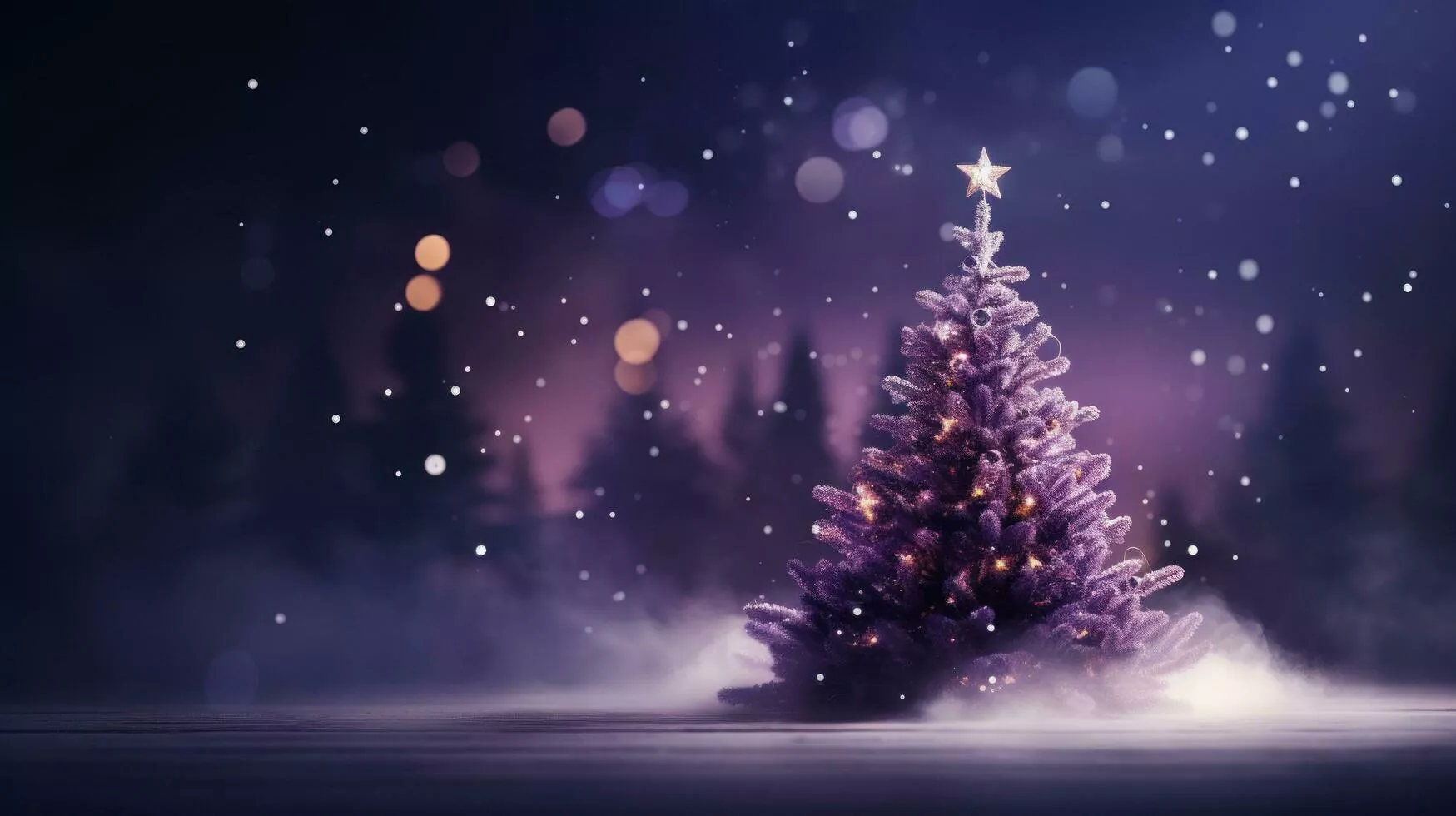 magic christmas lights in the form