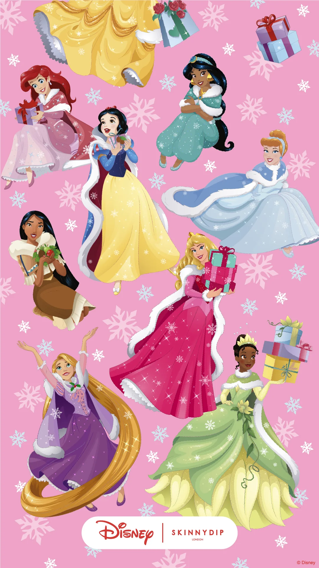 Disney Christmas Phone Wallpaper