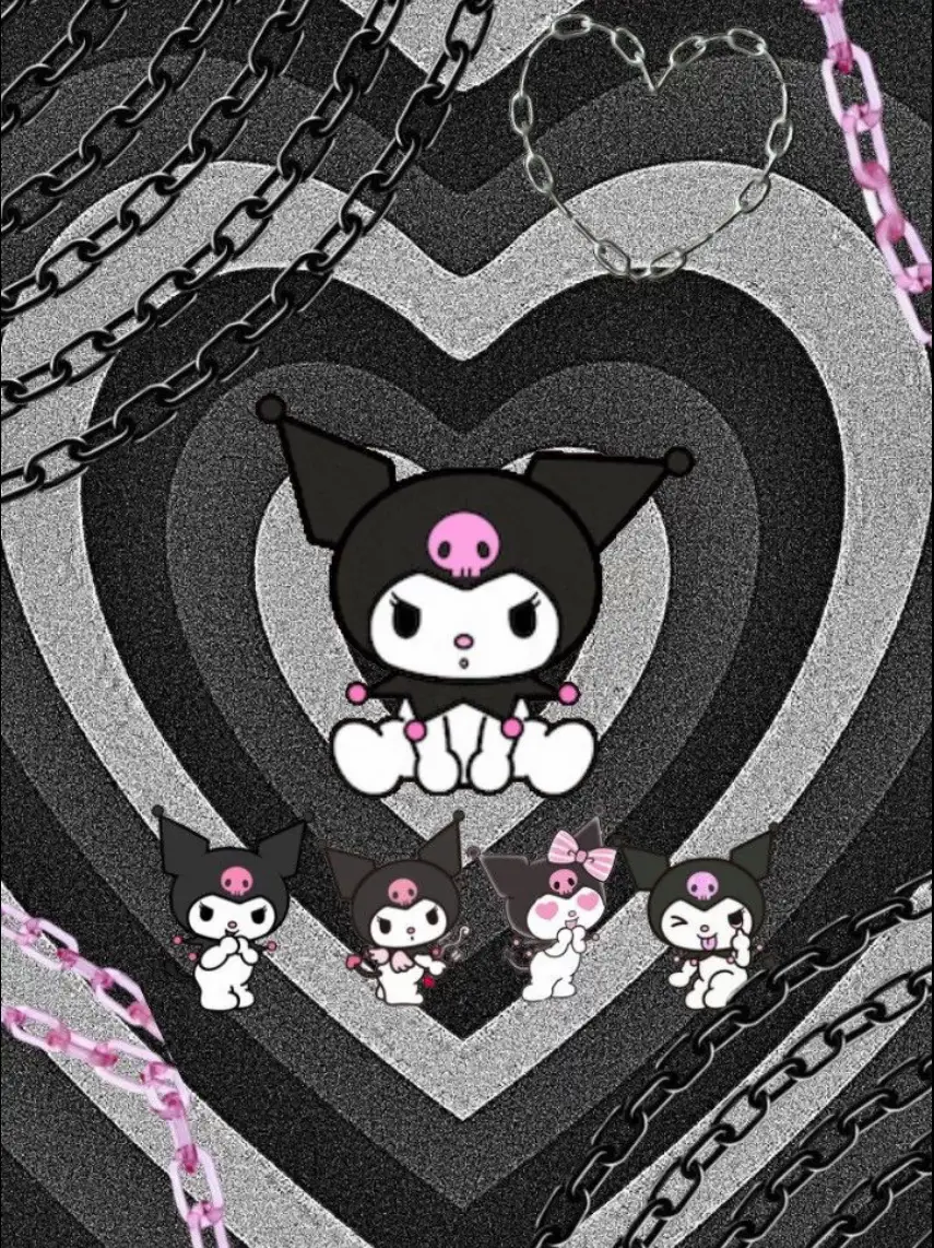 Cute wallpaper kuromi Palm Sp