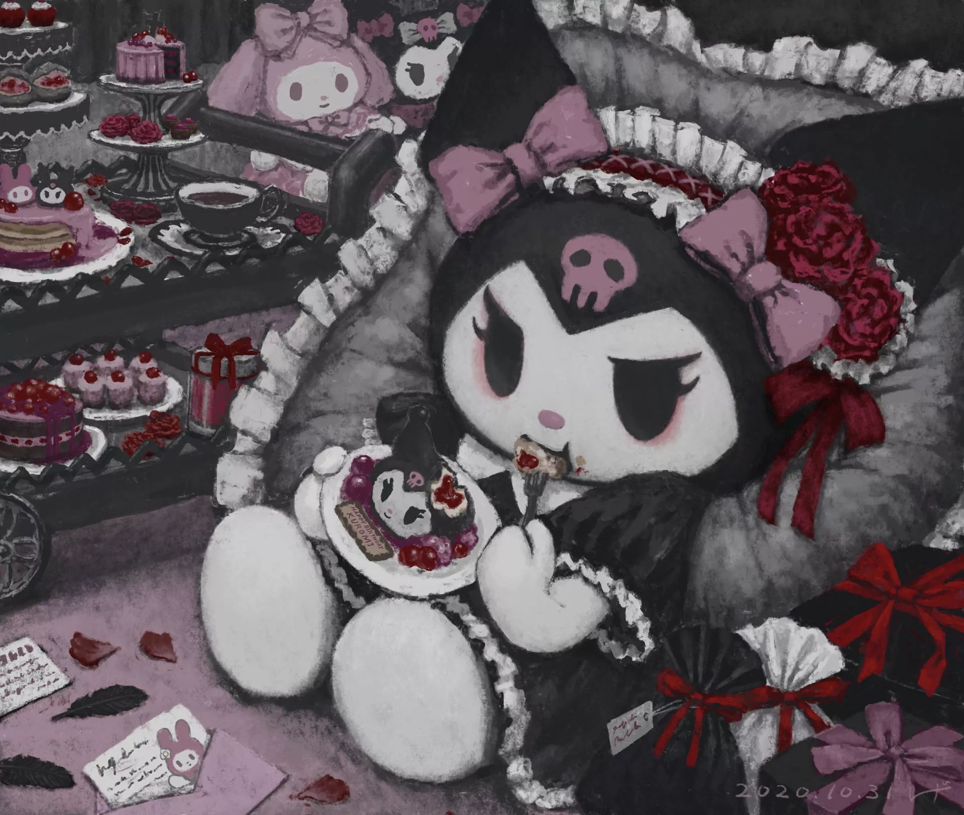 My Melody Kuromi Wallpaper