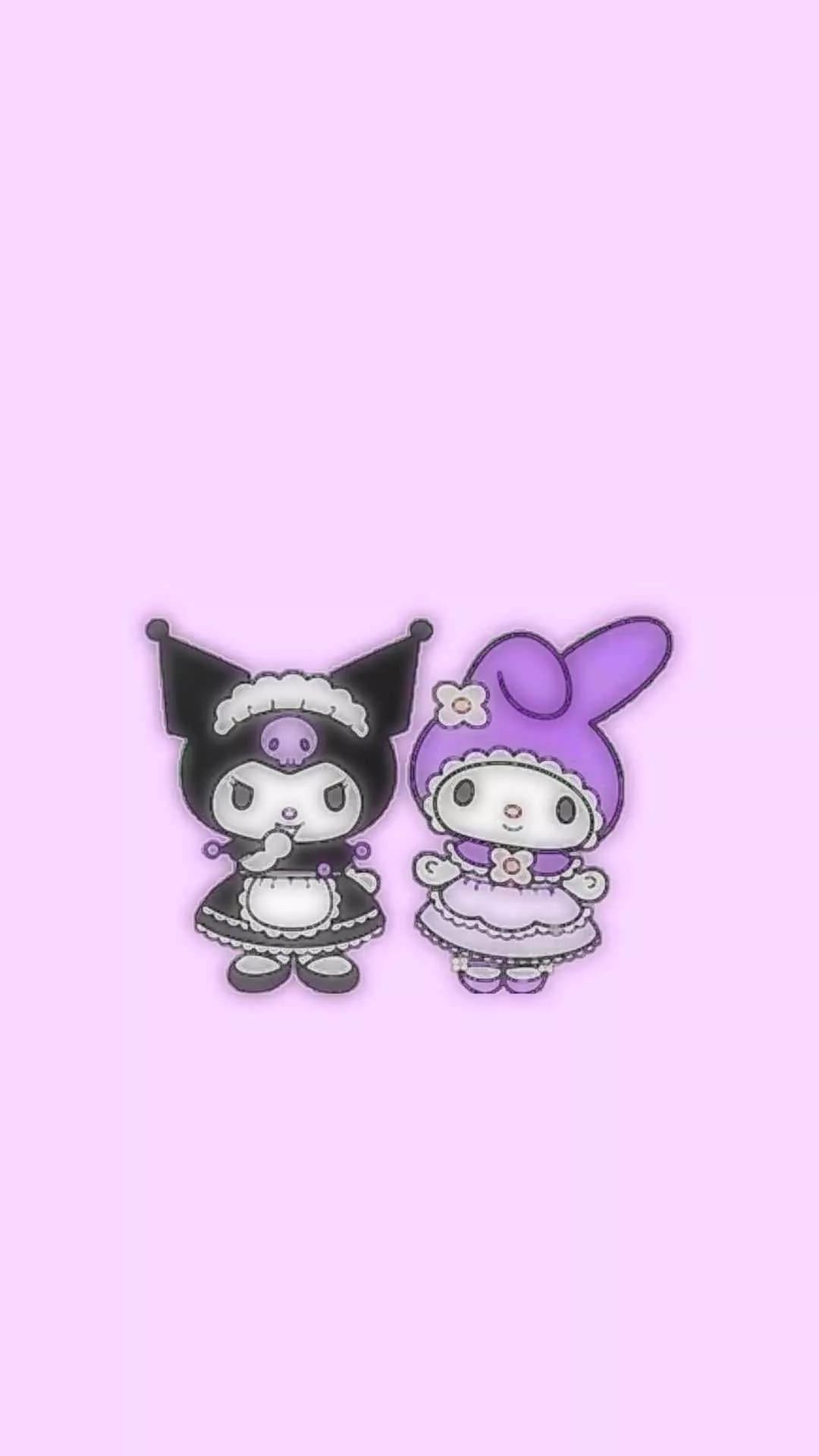 My Melody Kuromi Wearing Lolita Outfits