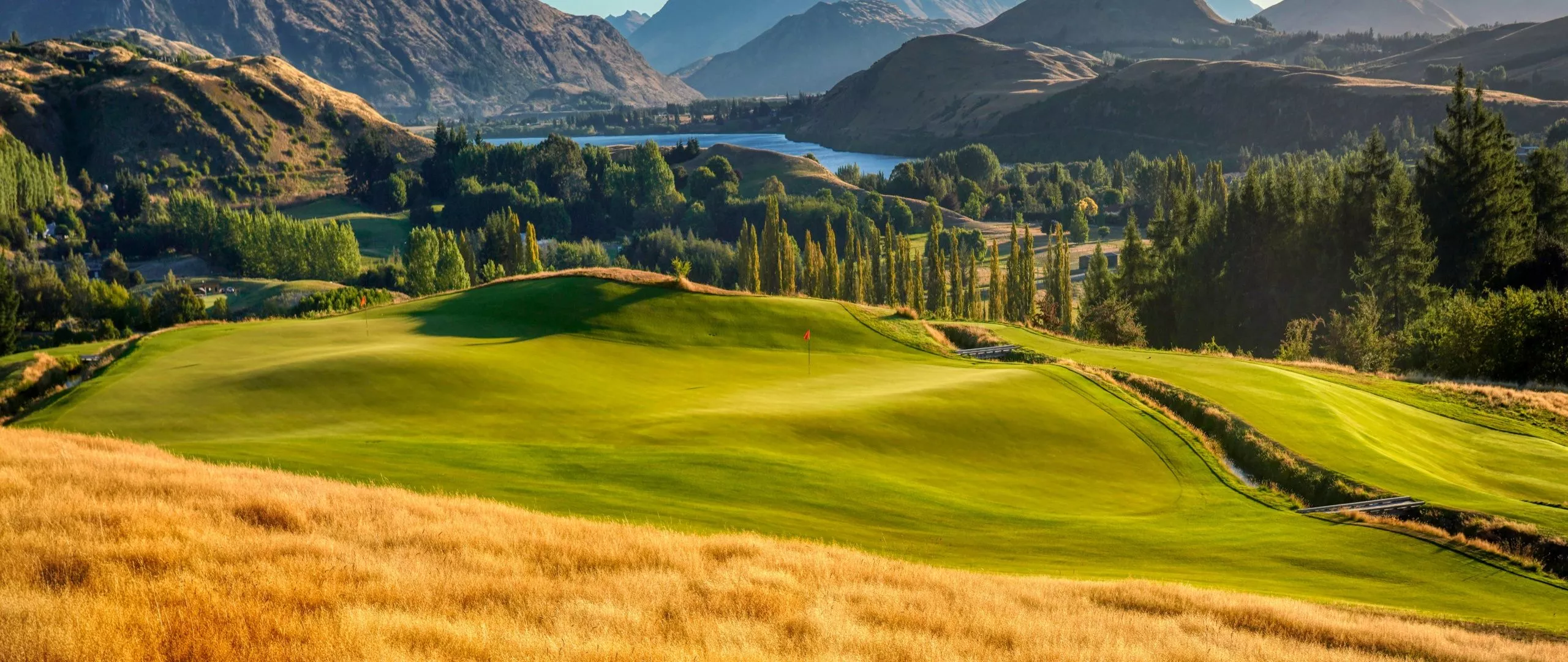 Golf course Wallpaper 4K, Landscape