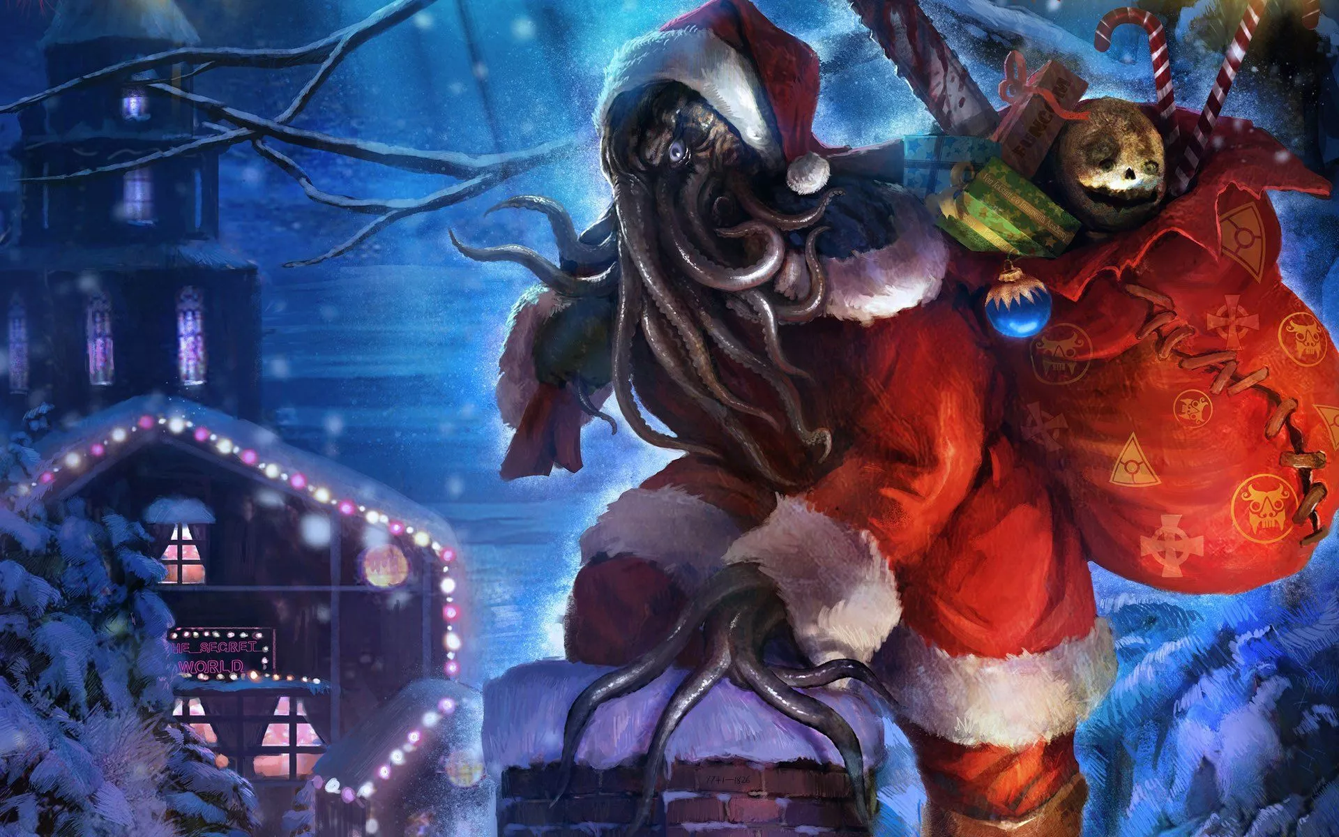 Download Toy Santa Cthulhu Fantasy