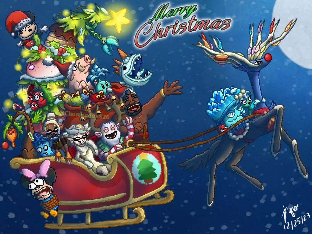 epic holiday themed fan art you guys