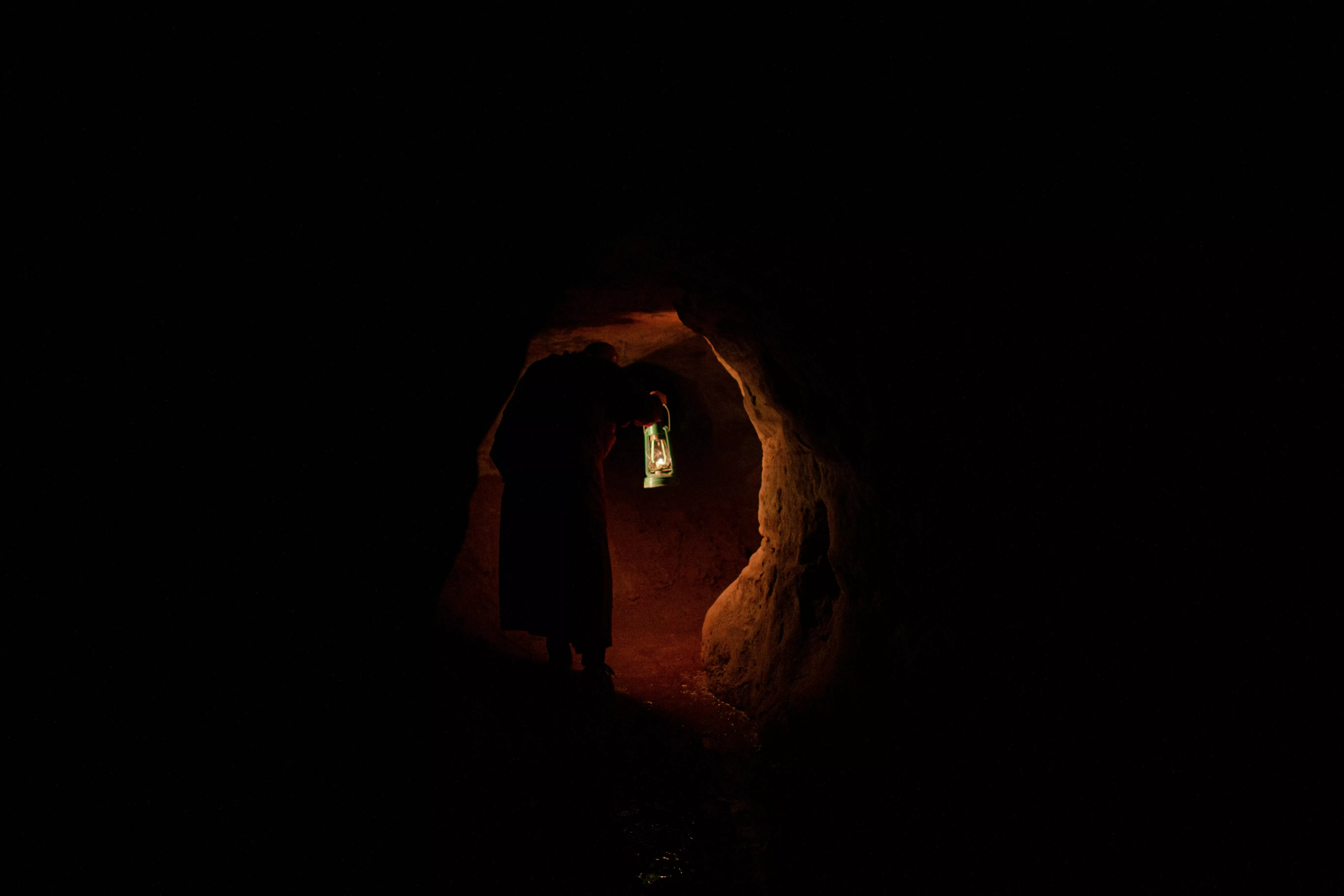 Lamp in a Dark Cave · Free