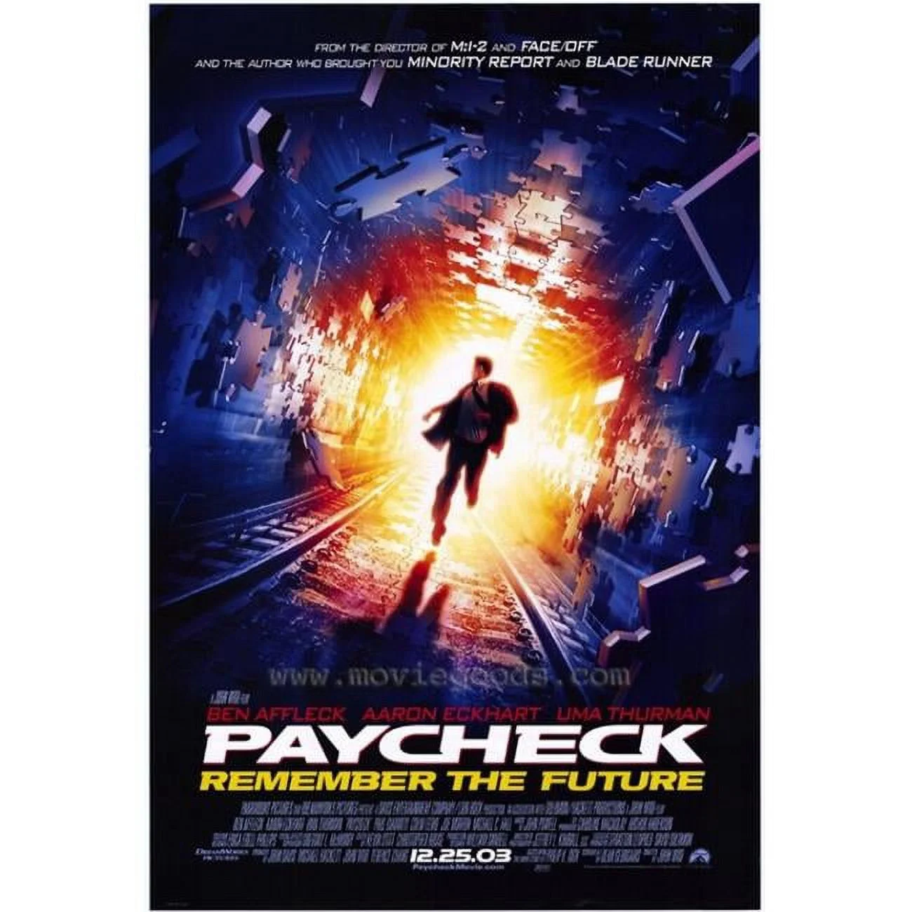 Posterazzi Paycheck Movie Poster x