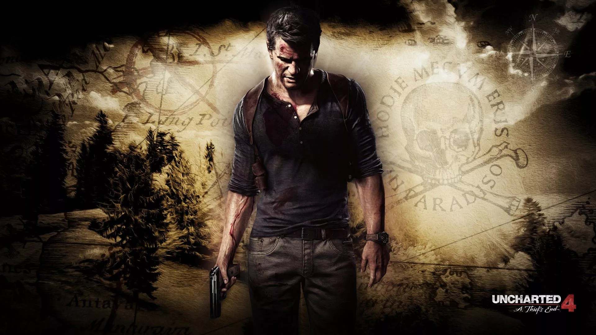 Nathan Drake Video Game Uncharted 4