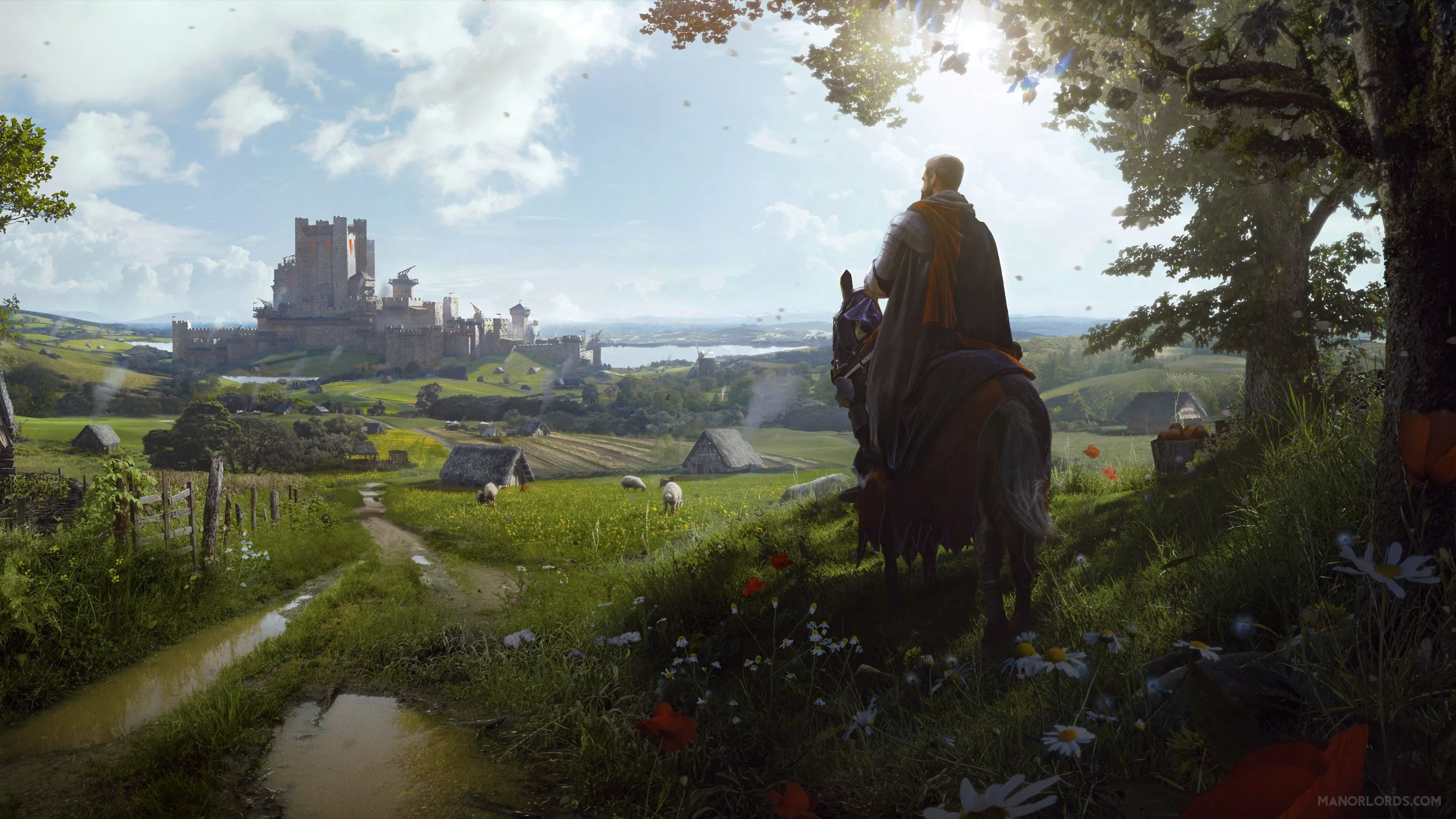 Manor Lords 4K HD Games Wallpaper. HD