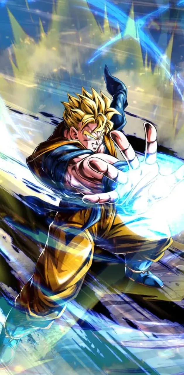 Download Future Gohan Power Up Artwork Wallpaper