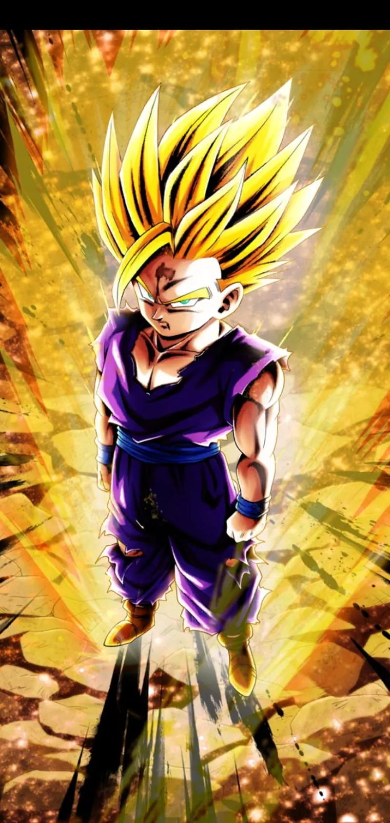 SSJ2 Gohan, dbl, dbz, kid gohan, legends, ss2, HD phone wallpaper