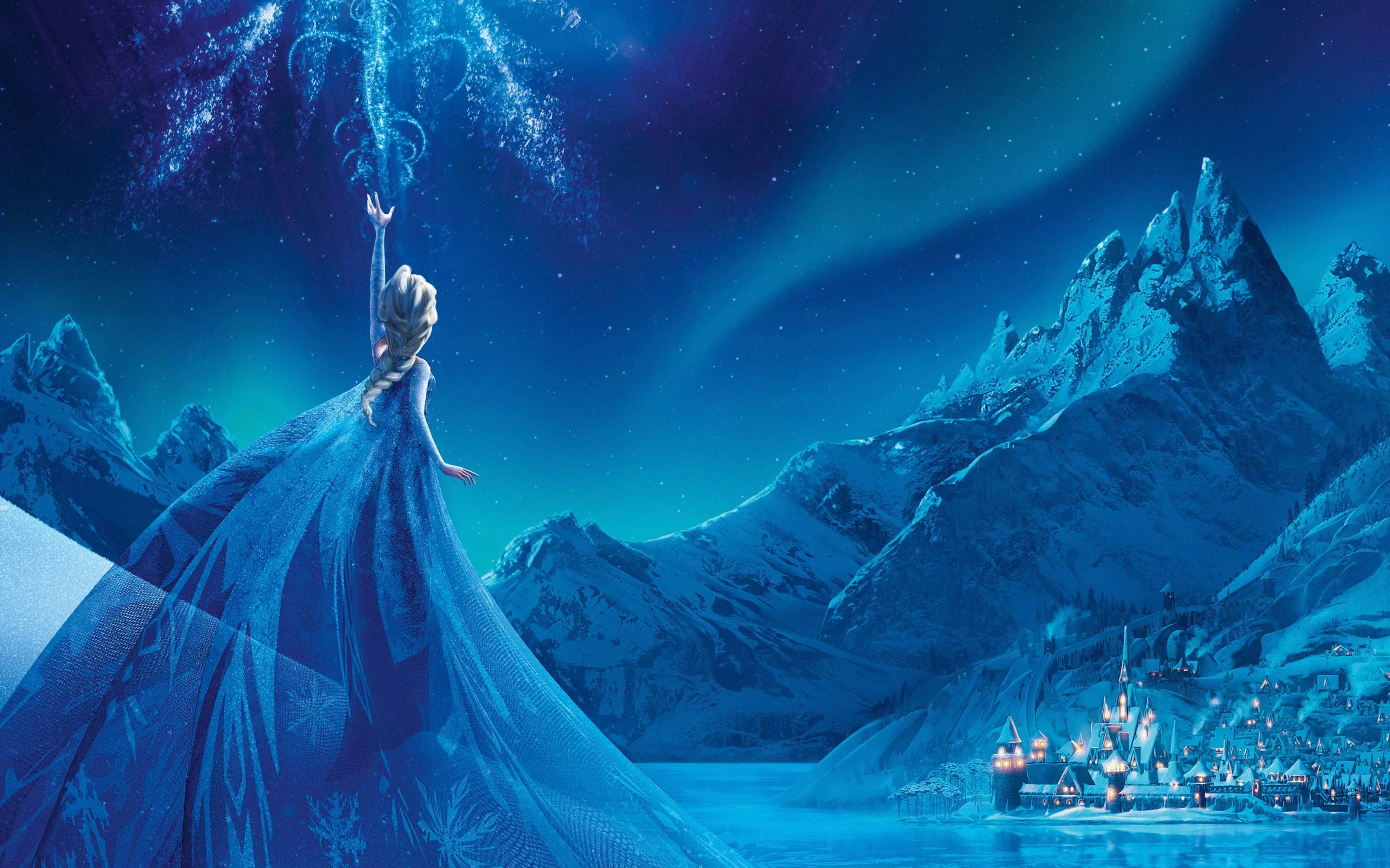 Frozen Wallpaper 4K, Elsa, Disney