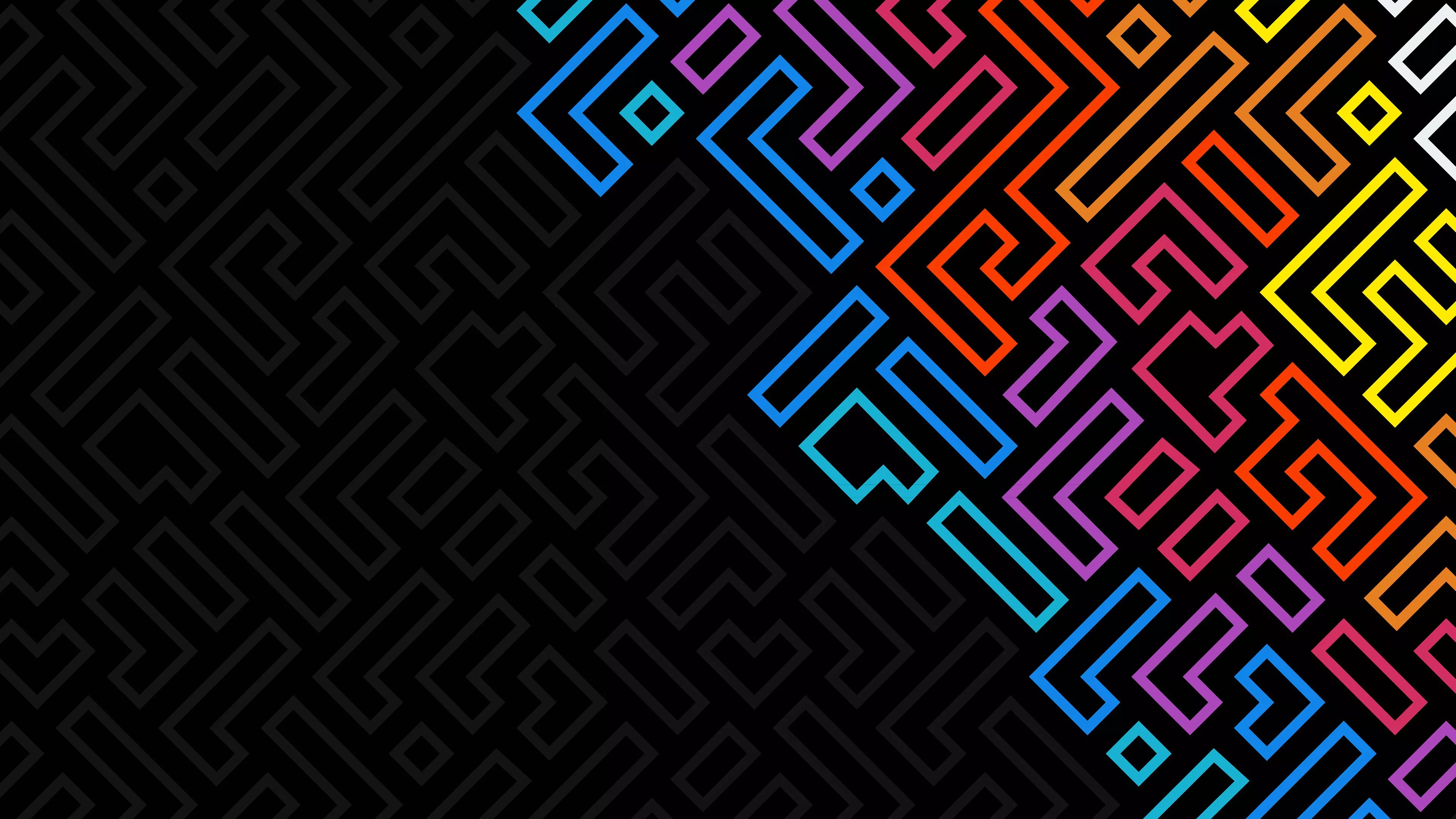 Cool 4K Pattern Wallpaper, HD Abstract