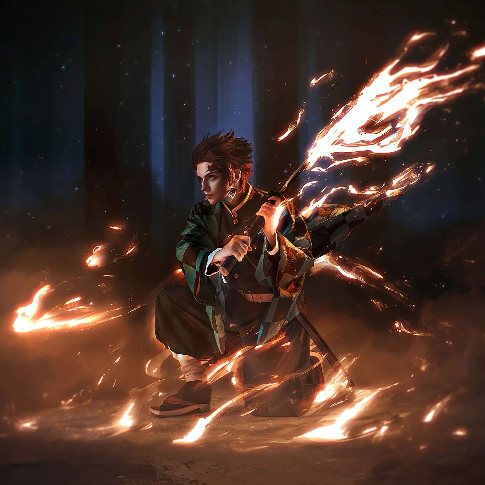 Demon Slayer iPad Wallpaper