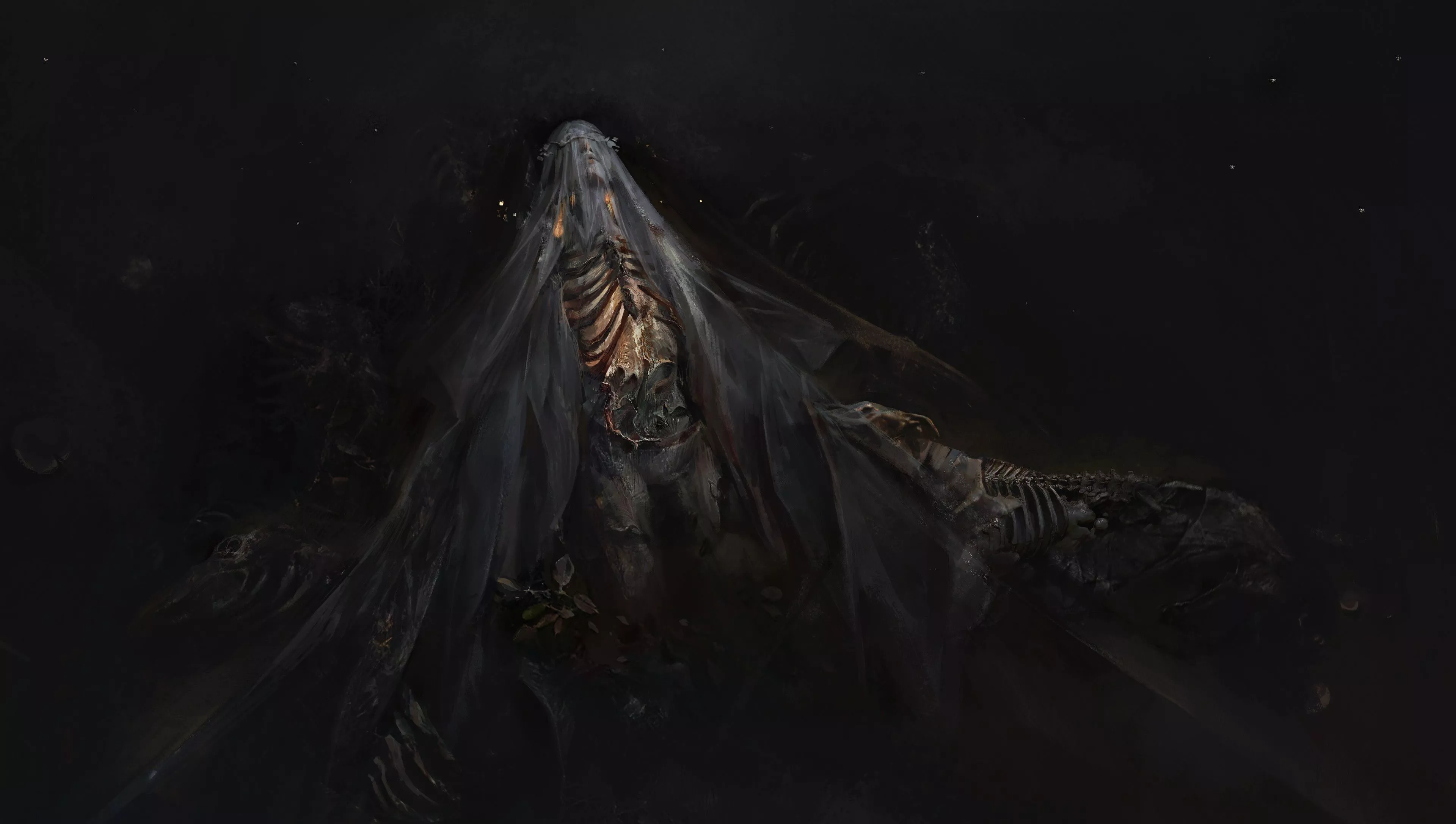 Dark Woman 4k Ultra HD Wallpaper