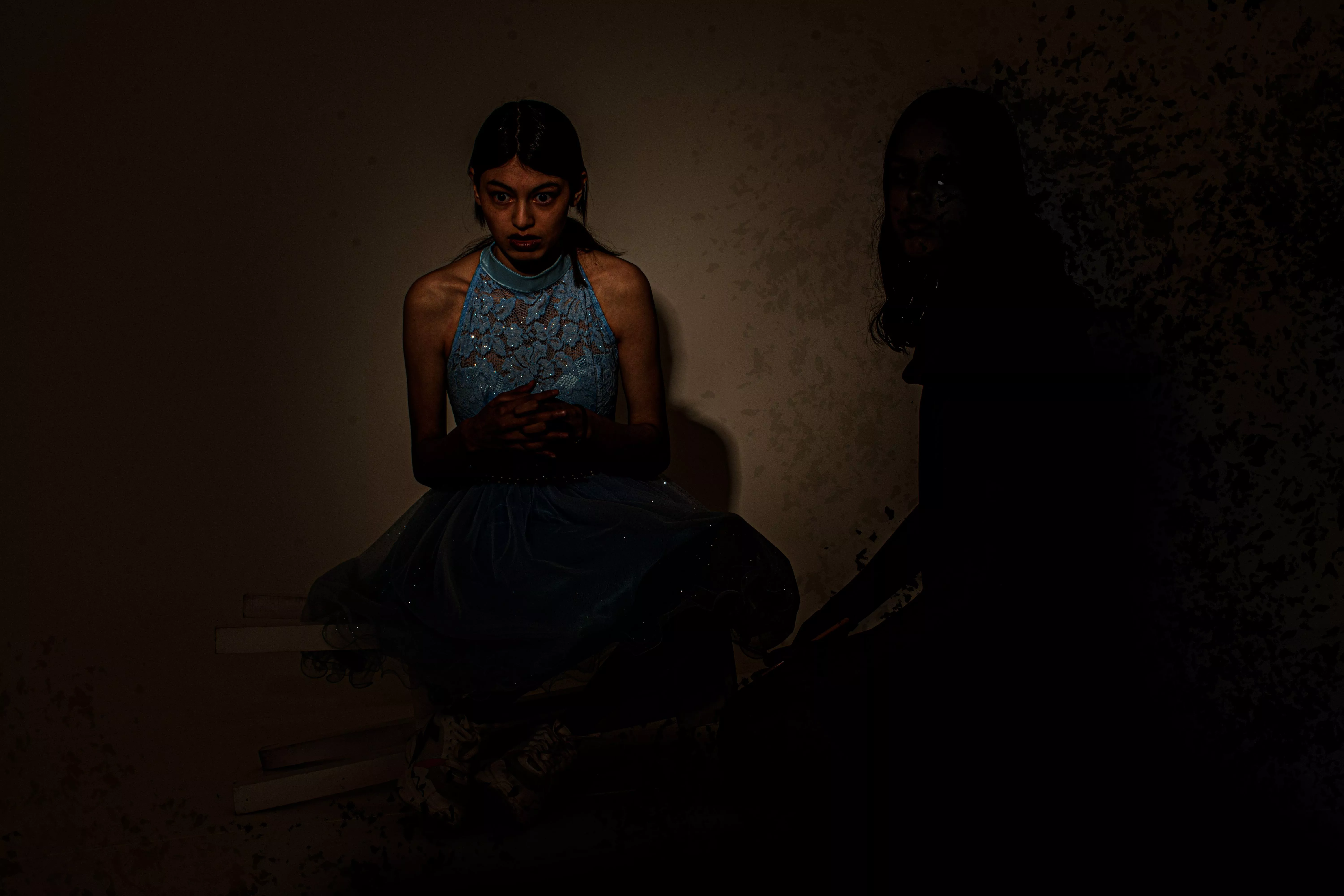 Download Woman Dark 4k Ultra HD Wallpaper