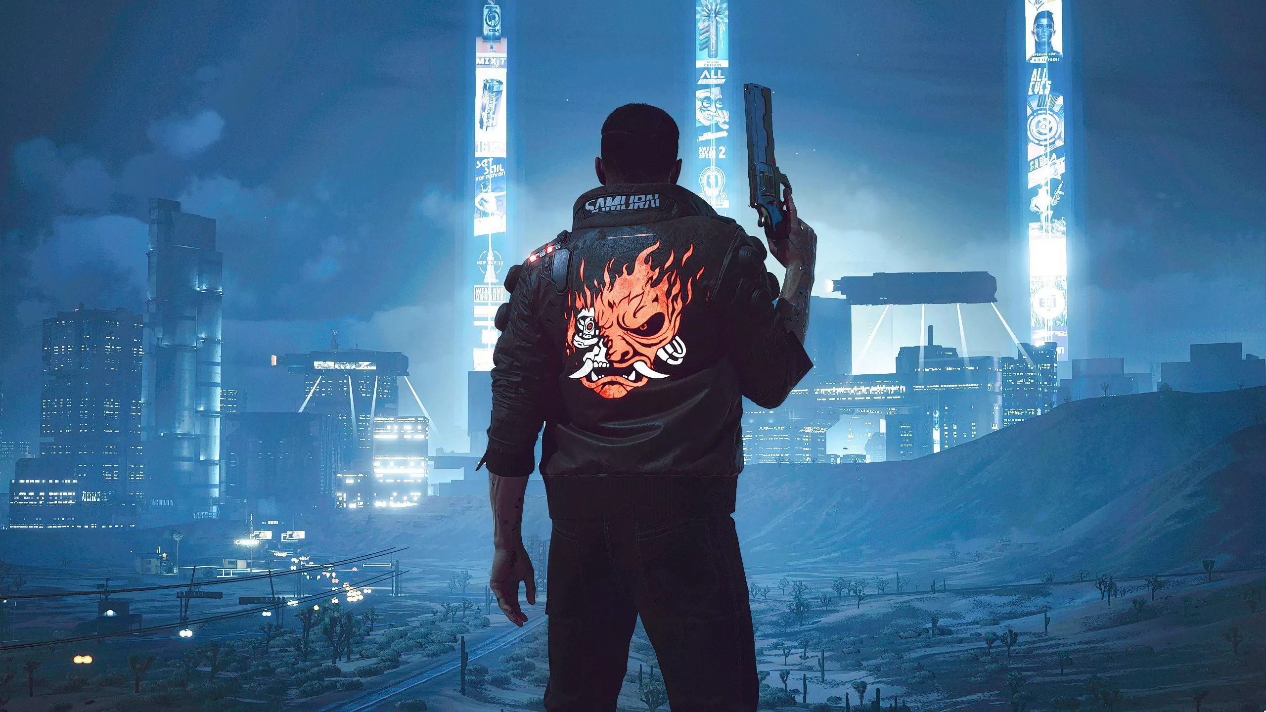 Samurai (Cyberpunk) Wallpaper and Background