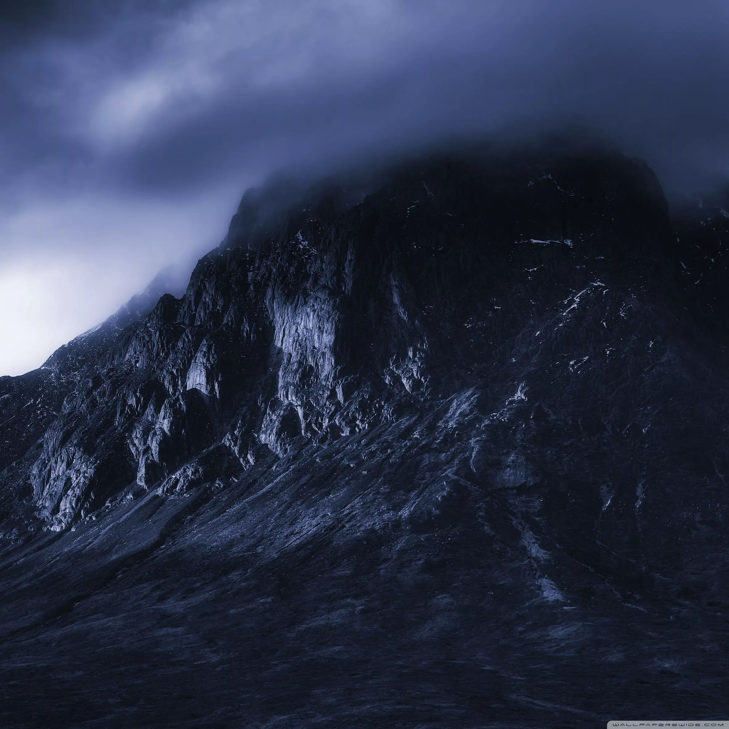 The Dark Mountain Ultra HD Wallpaper