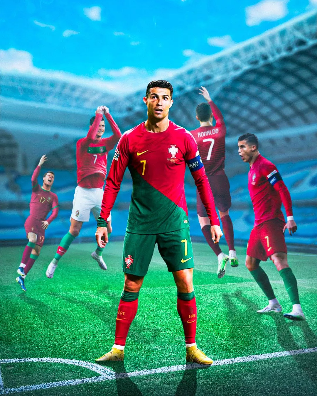 Ronaldo Portugal 4k Wallpaper