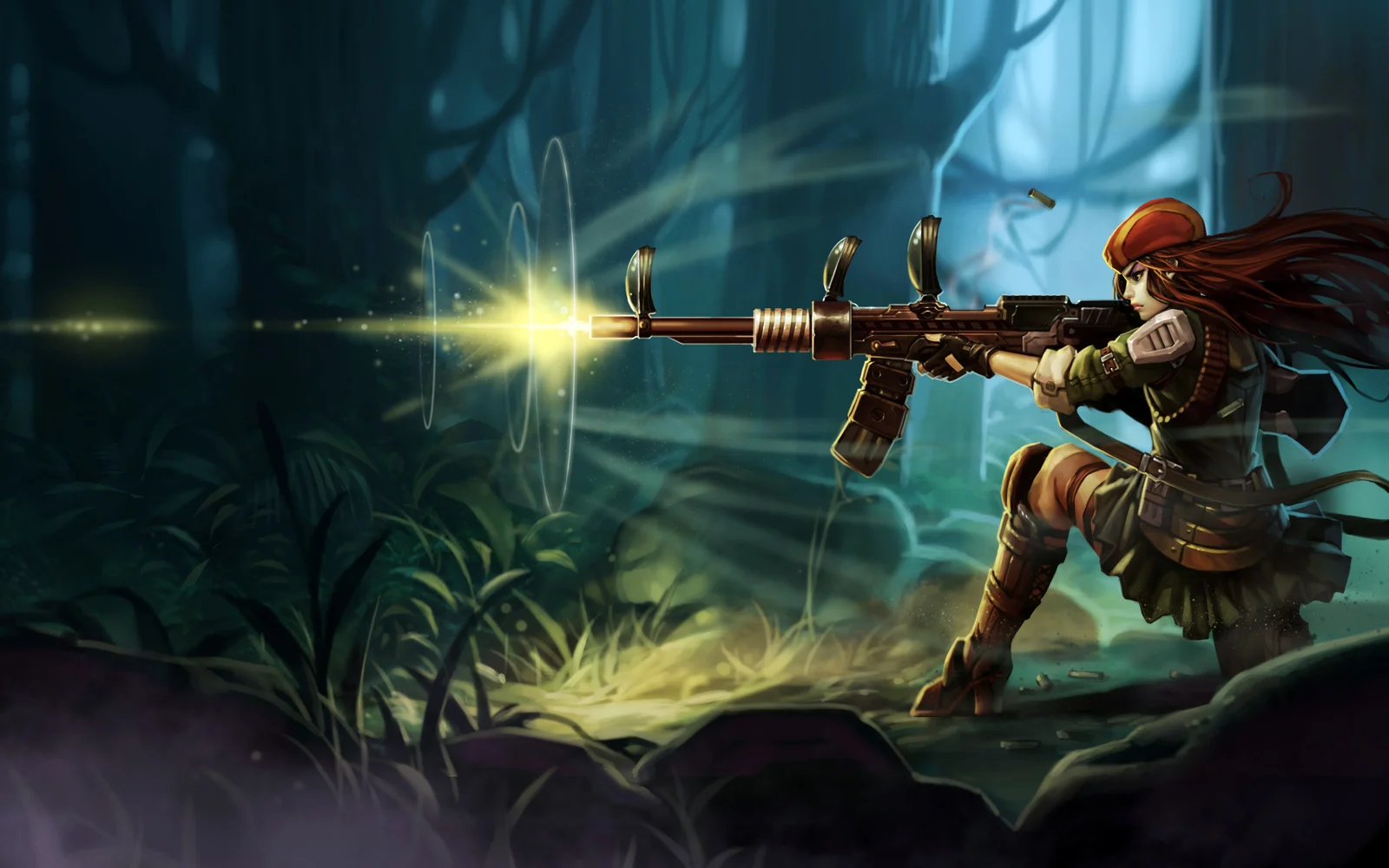 Resistance Caitlyn. Wallpaper & Fan