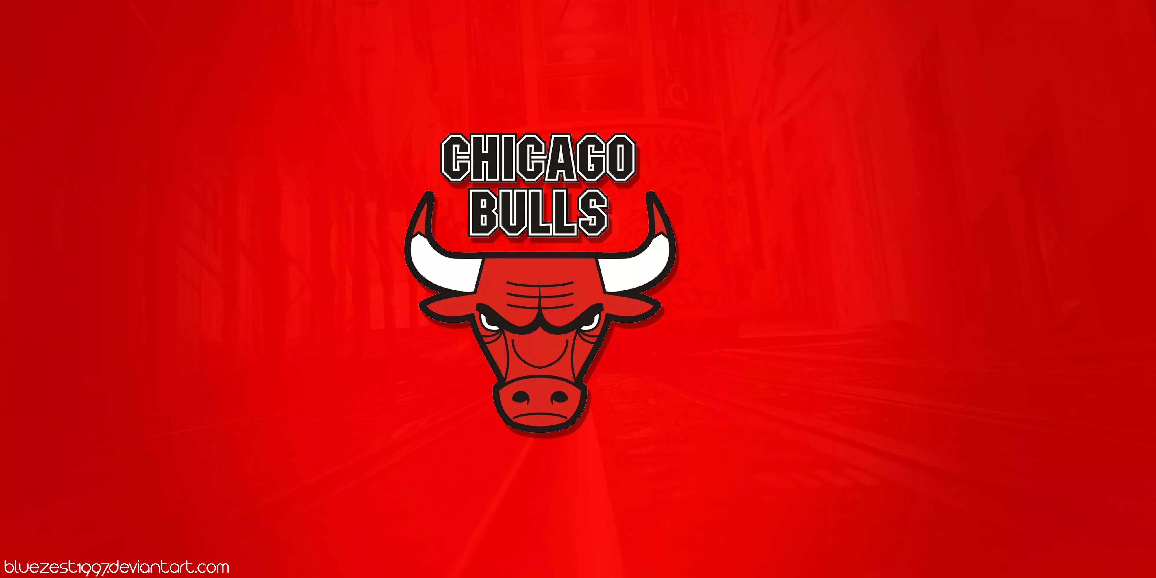 Chicago Bulls HD Minimal Logo Wallpaper
