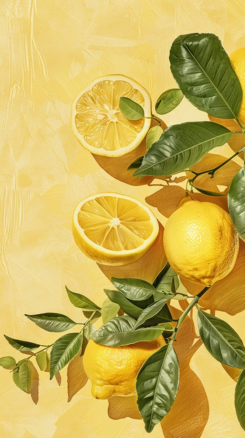 iPhone Wallpaper Lemon Image. Free
