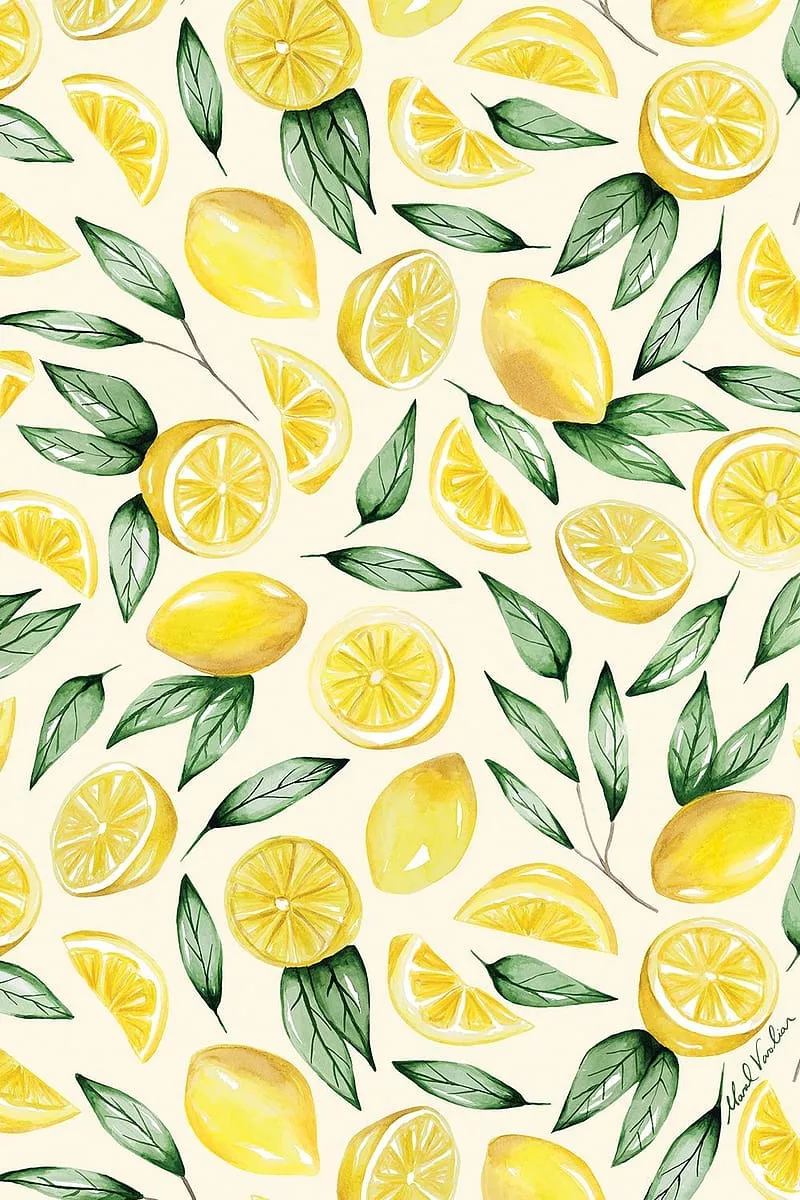HD lemon wallpaper