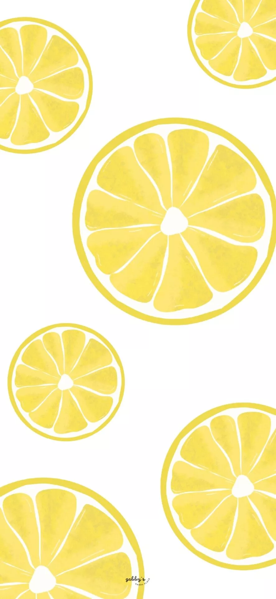 Lemon Wallpaper. Gabby's Happy Place