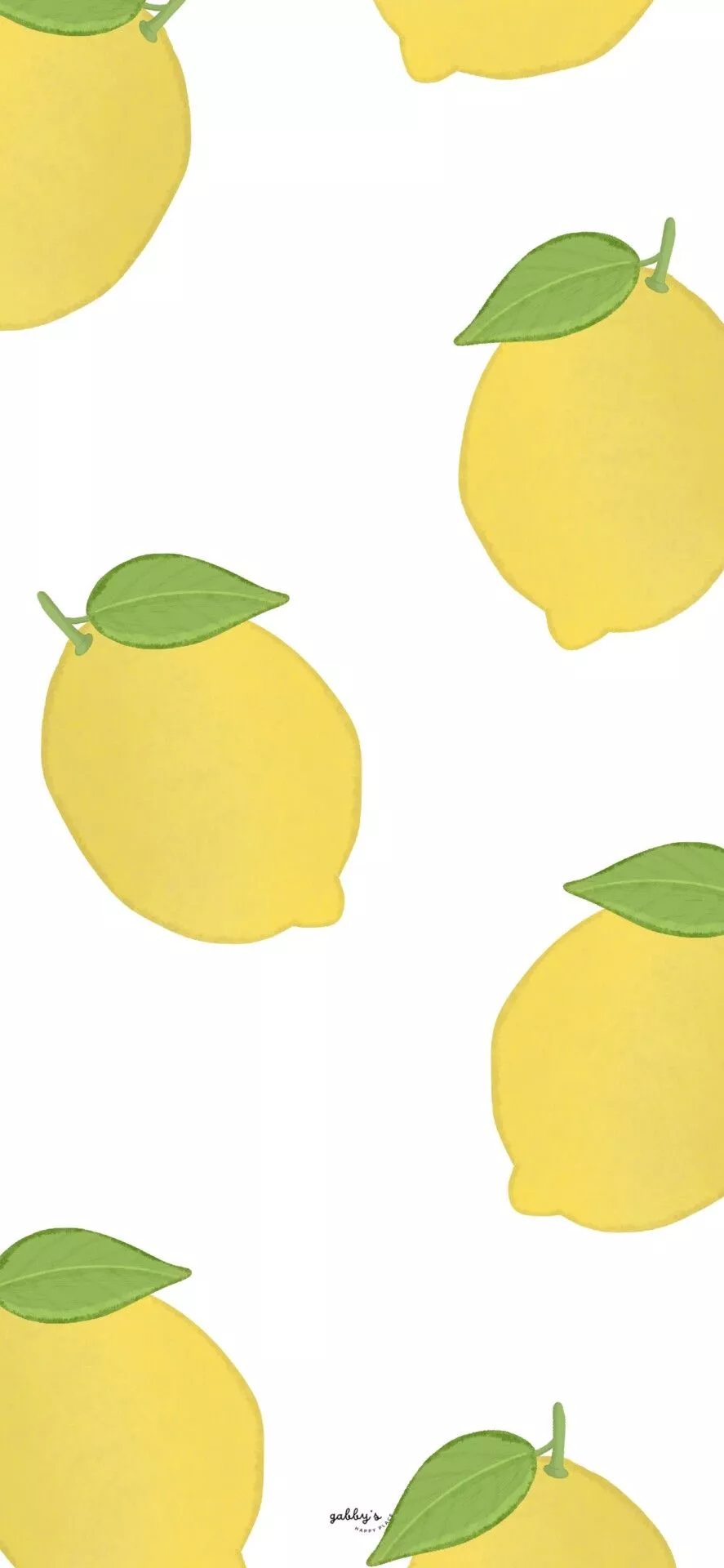 Lemon Wallpaper. Gabby's Happy Place