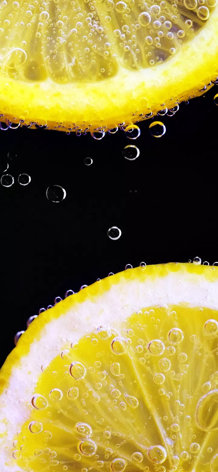 Yellow Lemon Lemonade Drink 4K Phone
