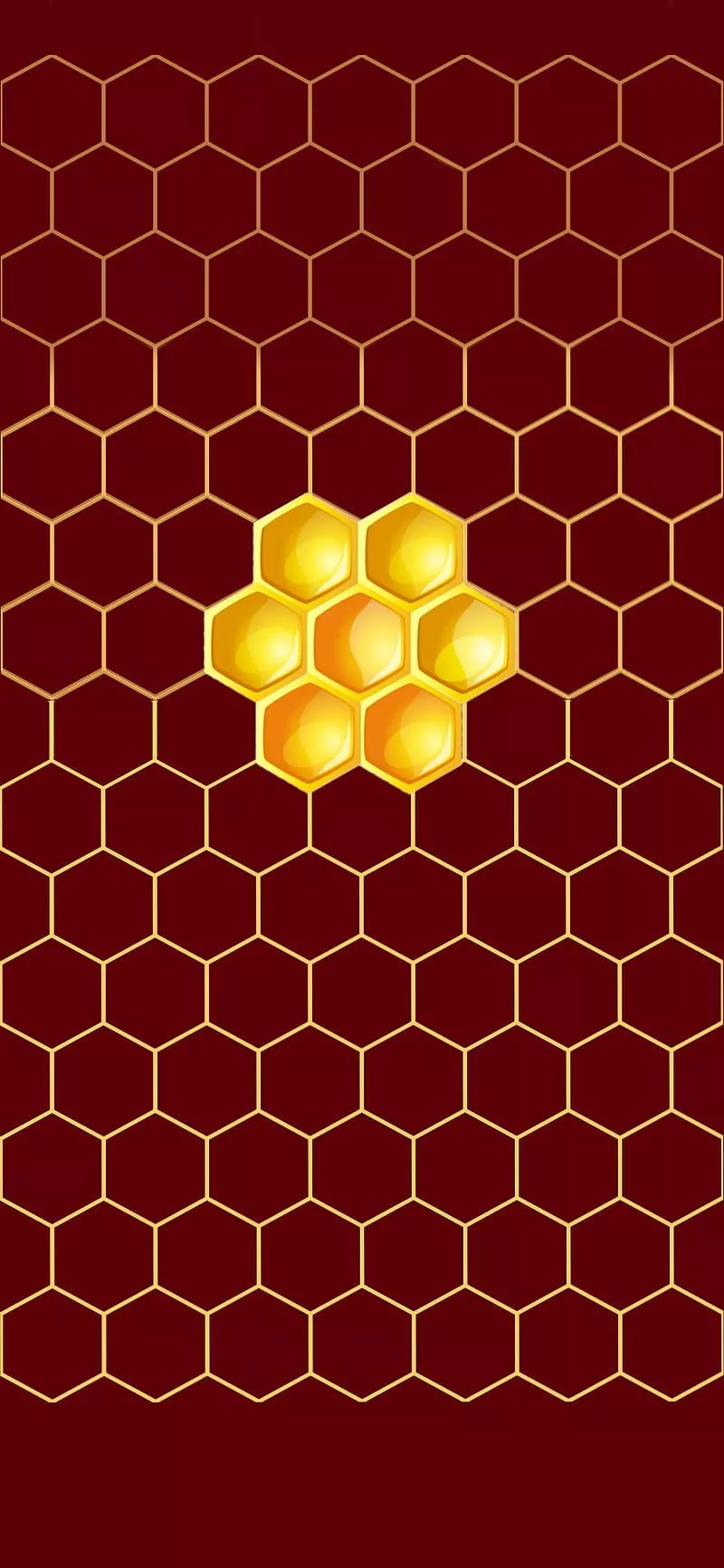 Honeycomb, bee, honey, maroon, sweet