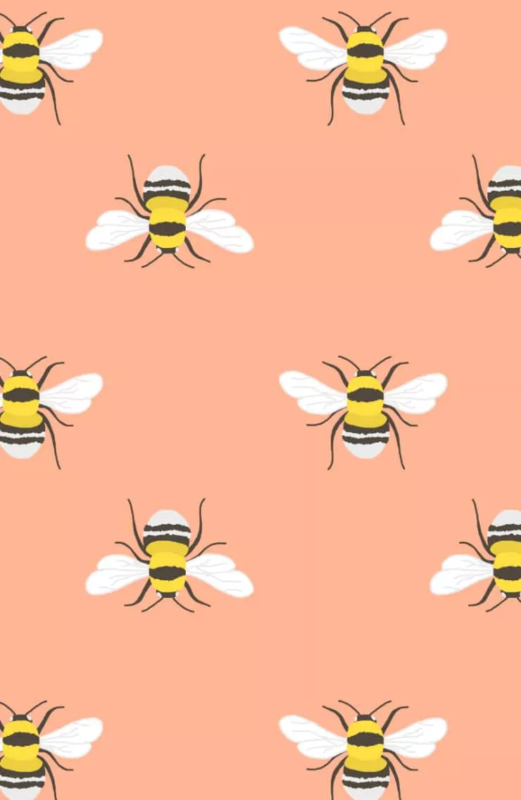Bee iPhone Wallpaper