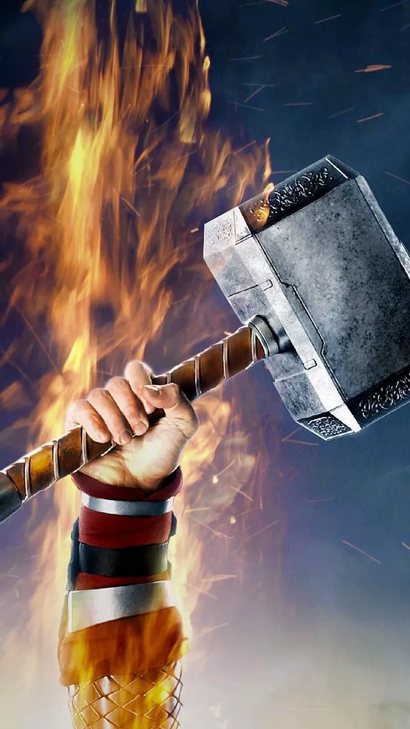Thor, hammer, HD phone wallpaper
