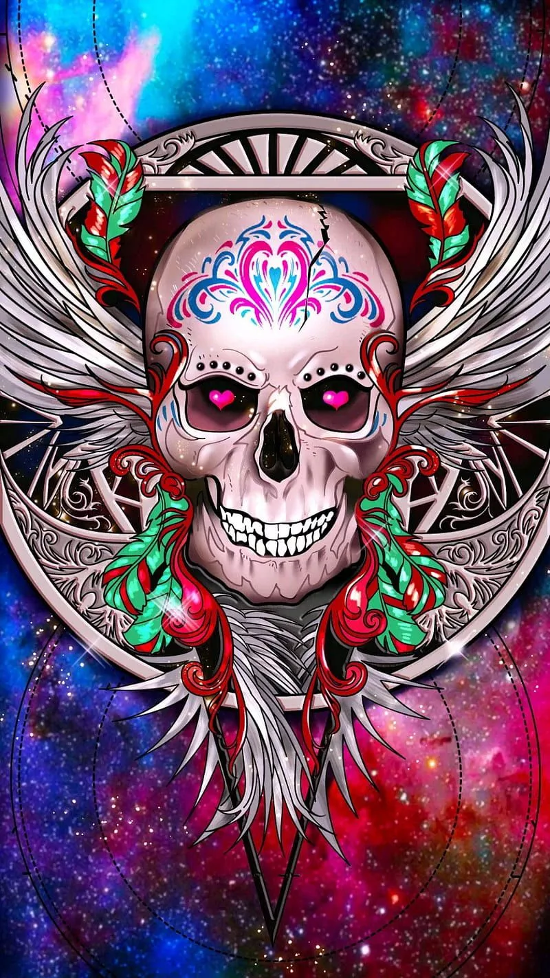 HD skull tattoo wallpaper