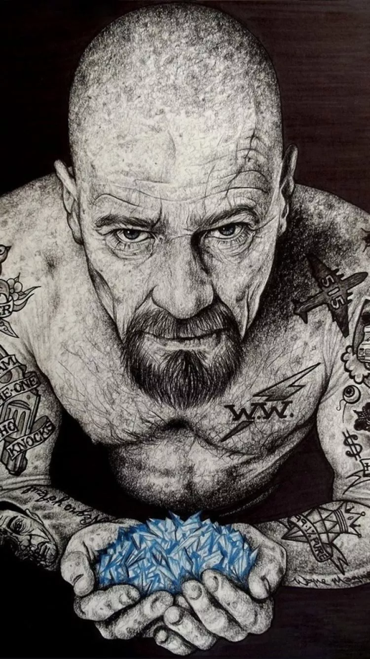 Mobile wallpaper: Breaking Bad, Tattoo