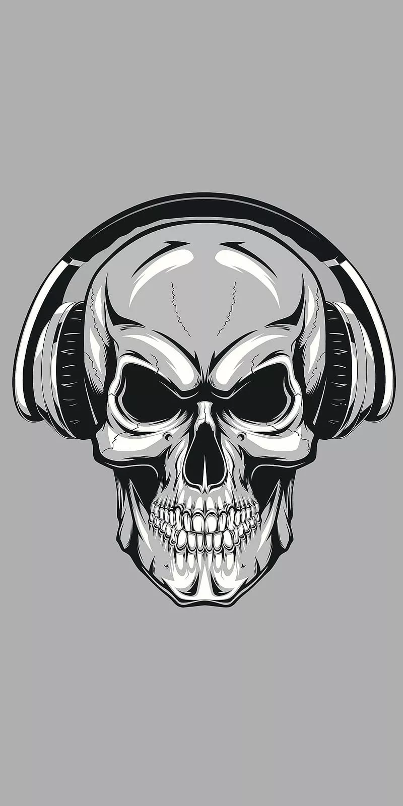 Skull, bad, tattoo, HD phone wallpaper