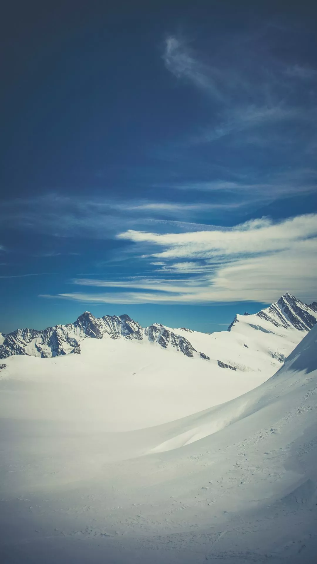 Snowy Swiss iPhone Wallpaper