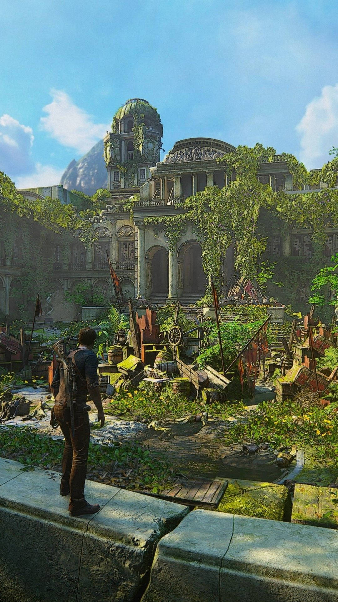 Download Uncharted Game Ruins Wallpaper