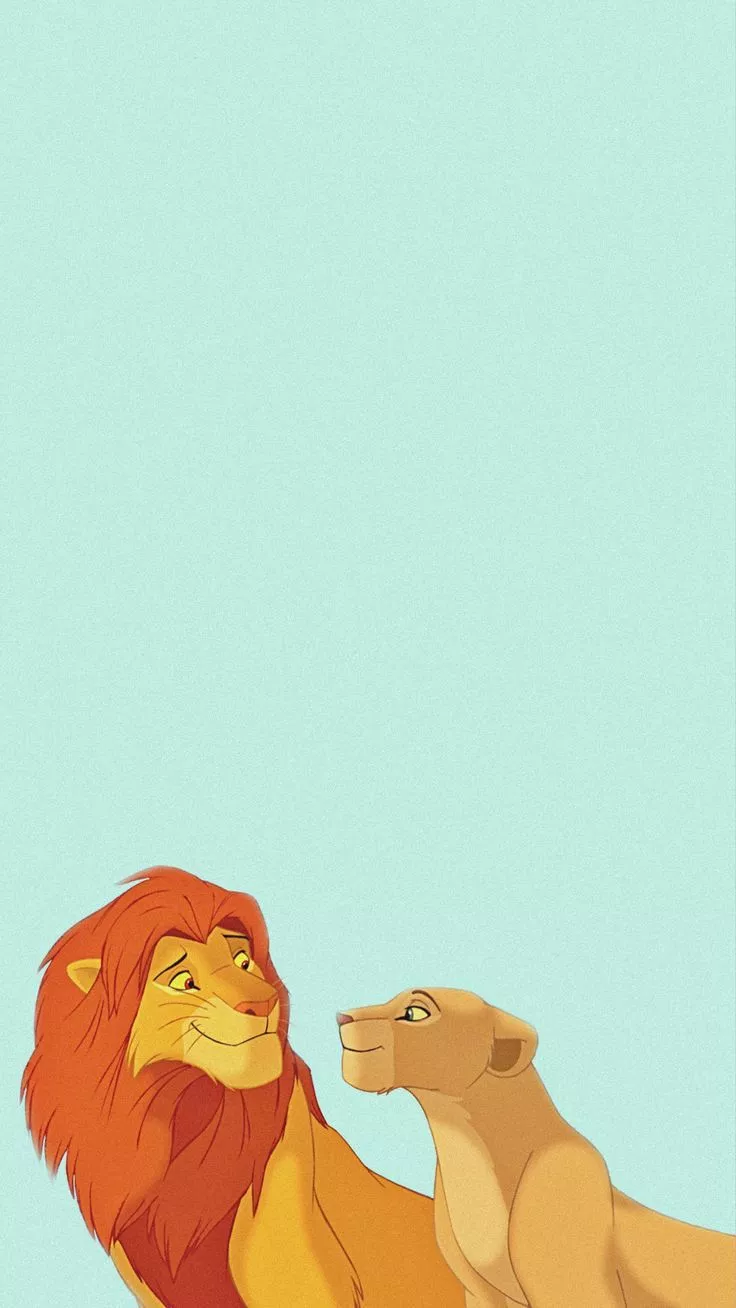 Simba&Nala #wallpaper #thelionking