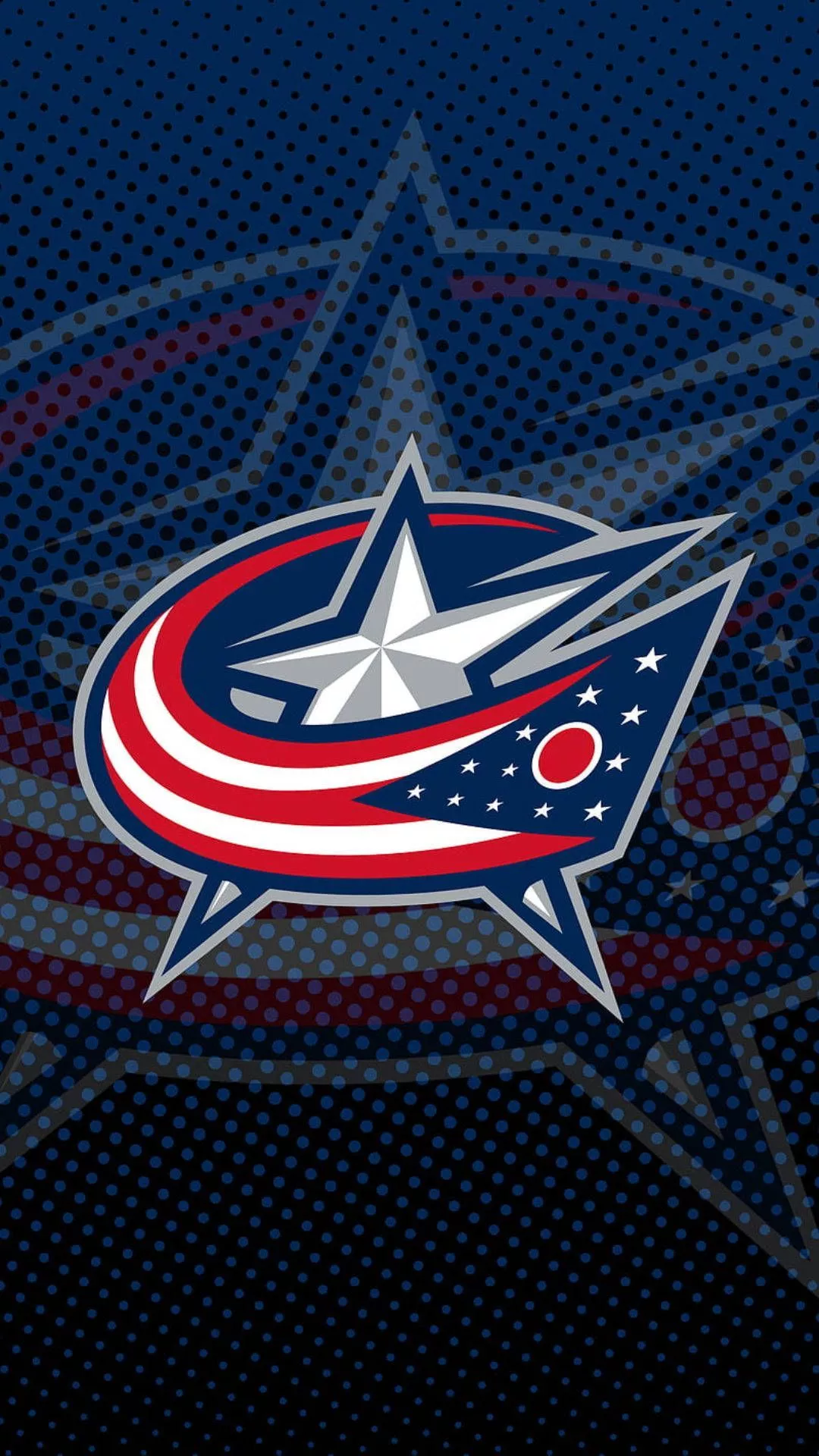 Columbus Blue Jackets On Dotted