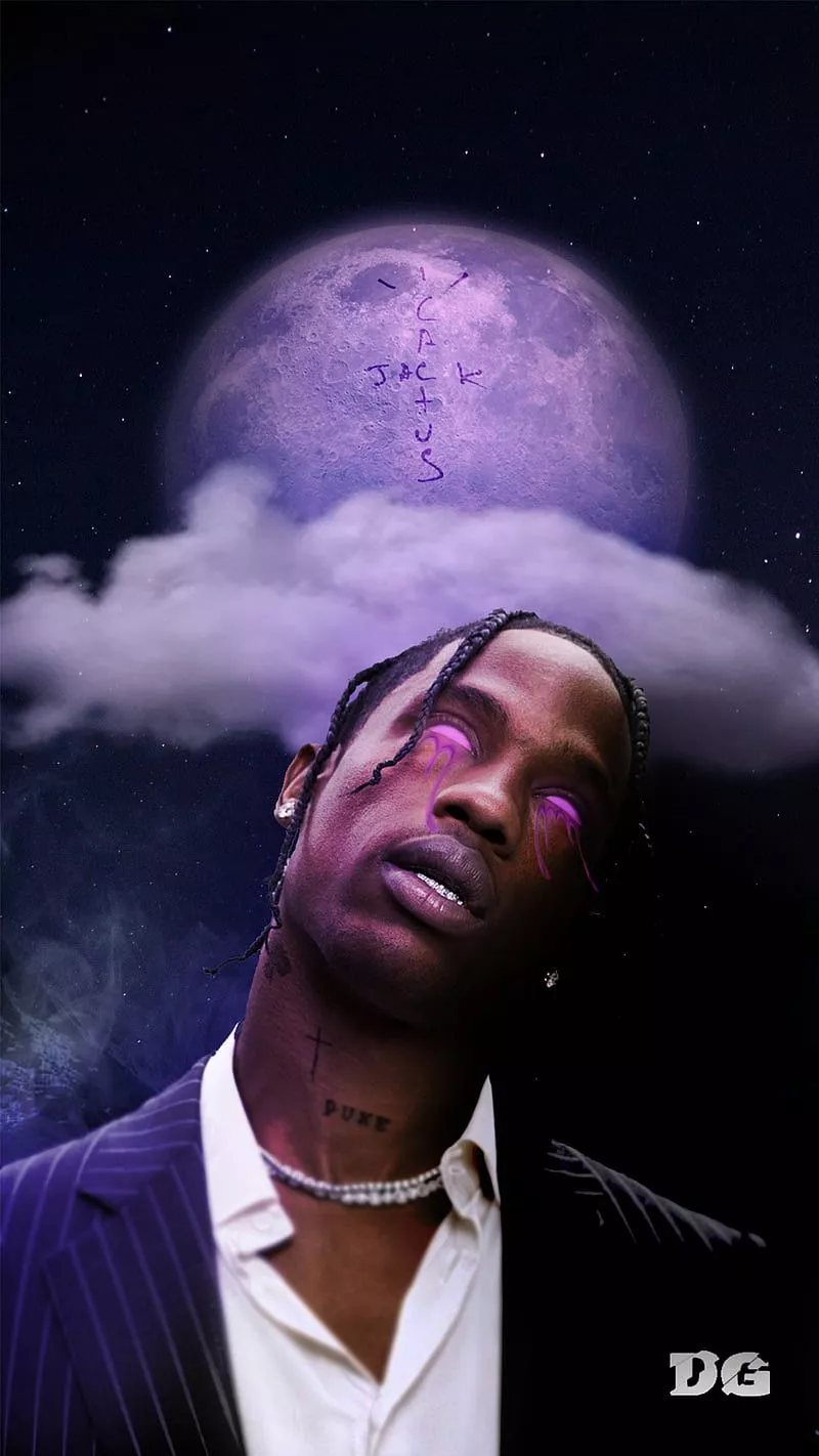 HD travis scott rapper wallpaper
