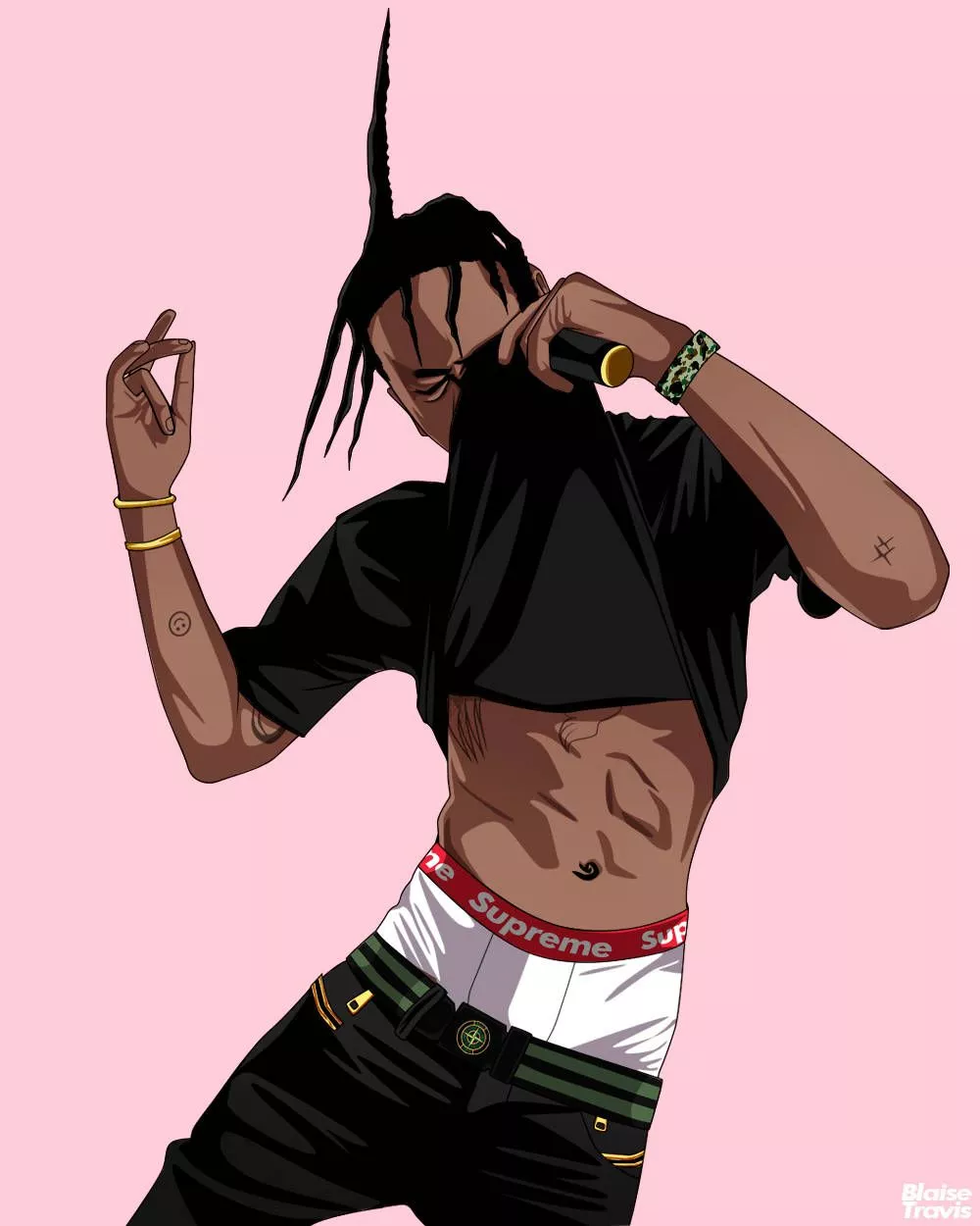 Travis Scott HD Wallpaper