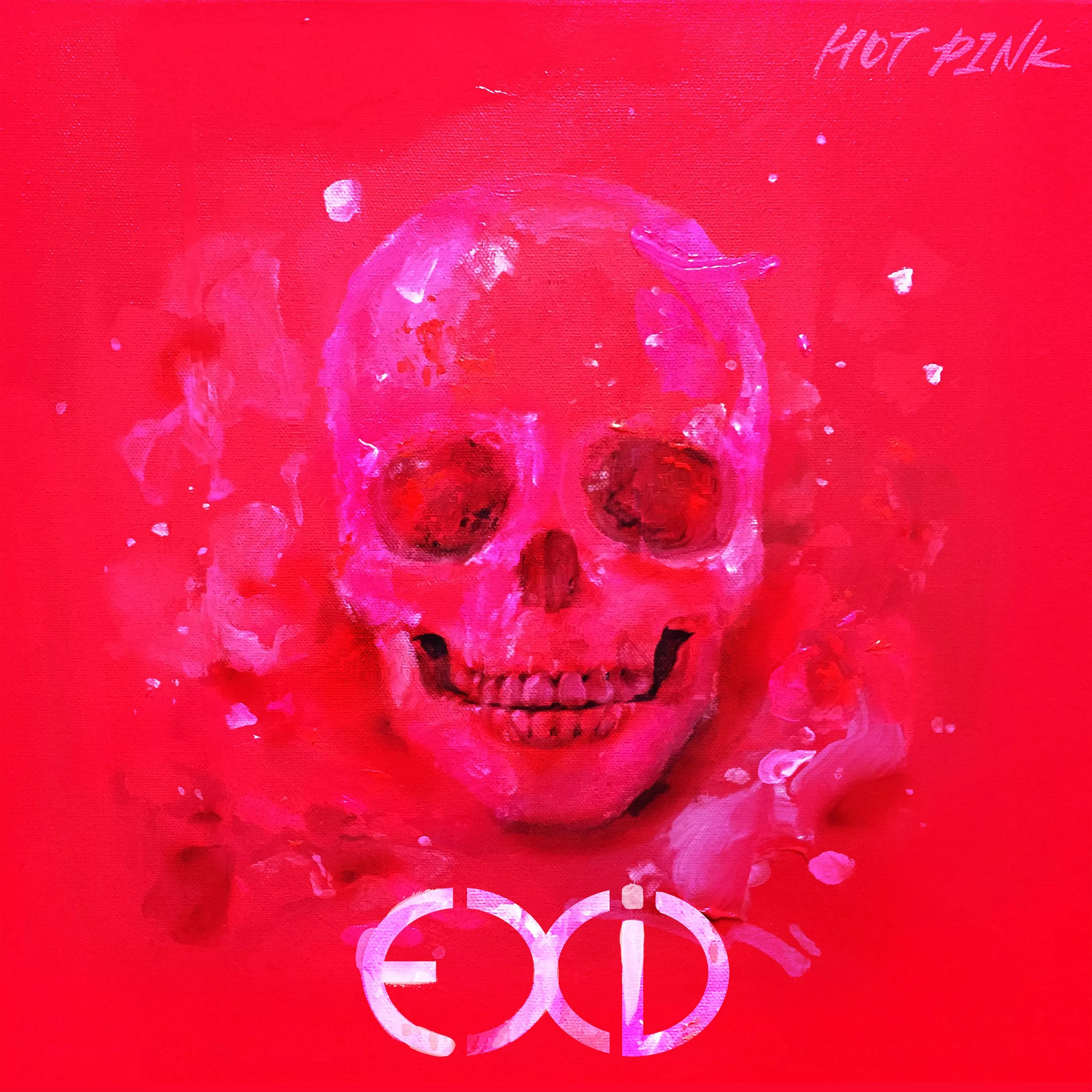 Kpop Exid Cover Skull Red Art