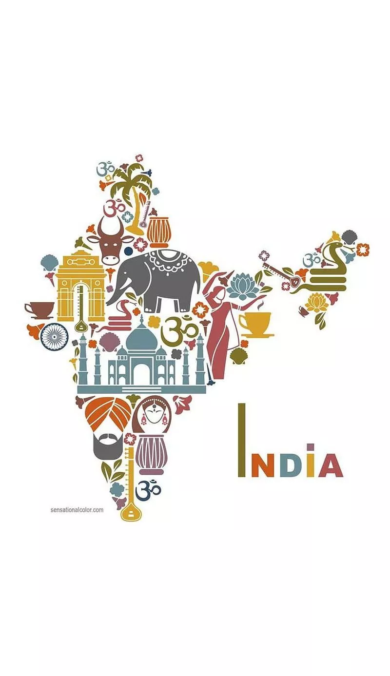 culture, india map