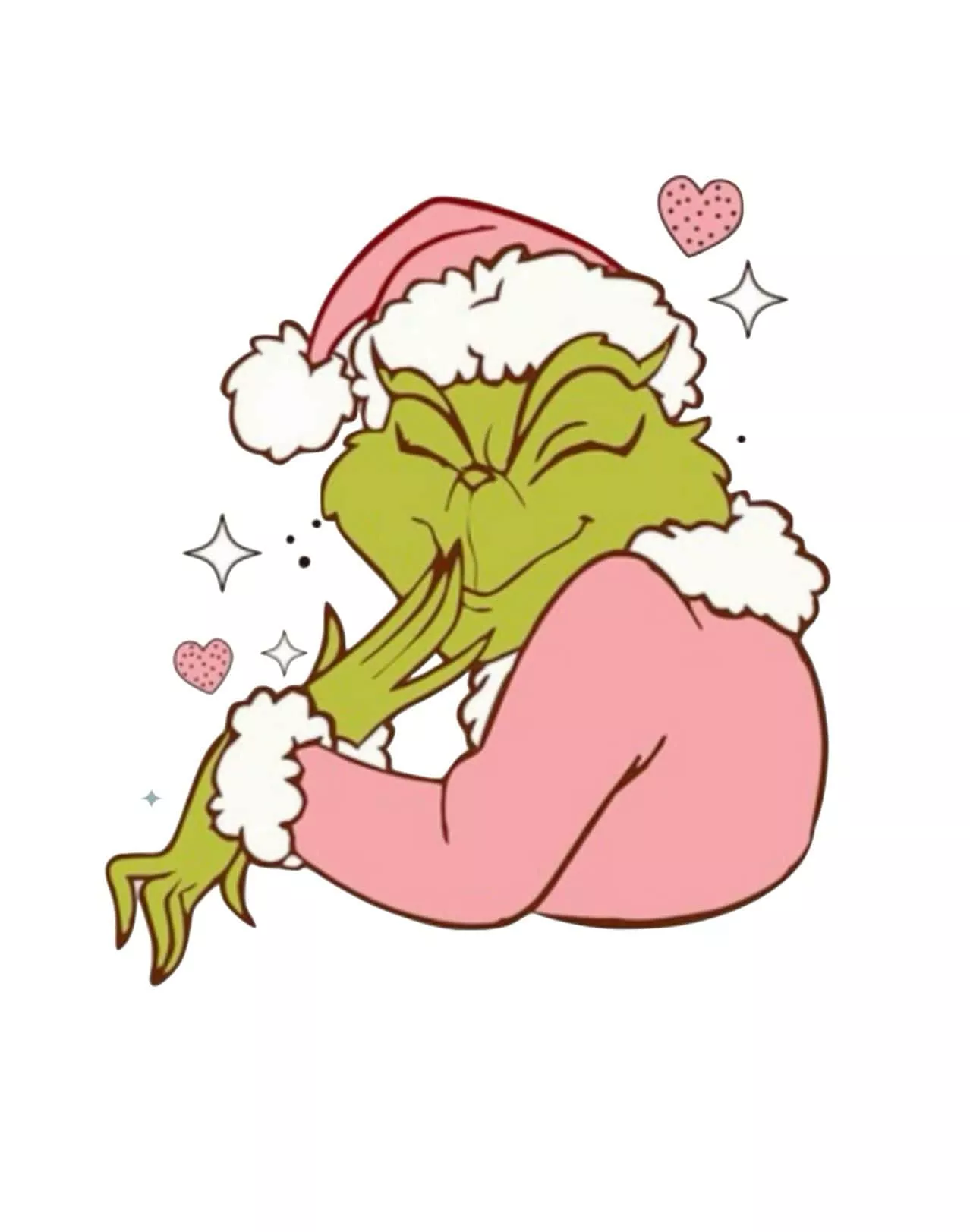 Preppy Grinch Wallpaper